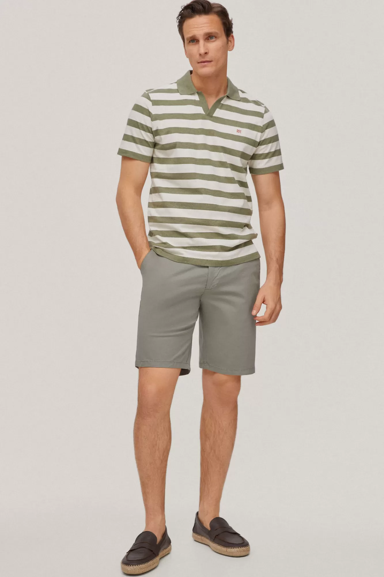 Store Pedro del Hierro Bermuda Chino Premium Flex Green