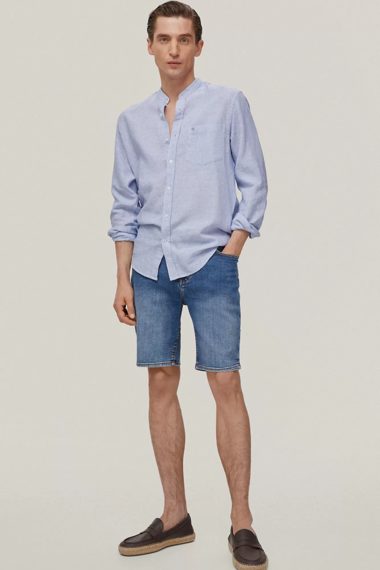 Best Pedro del Hierro Bermuda Vaquera Super Ligera Blue