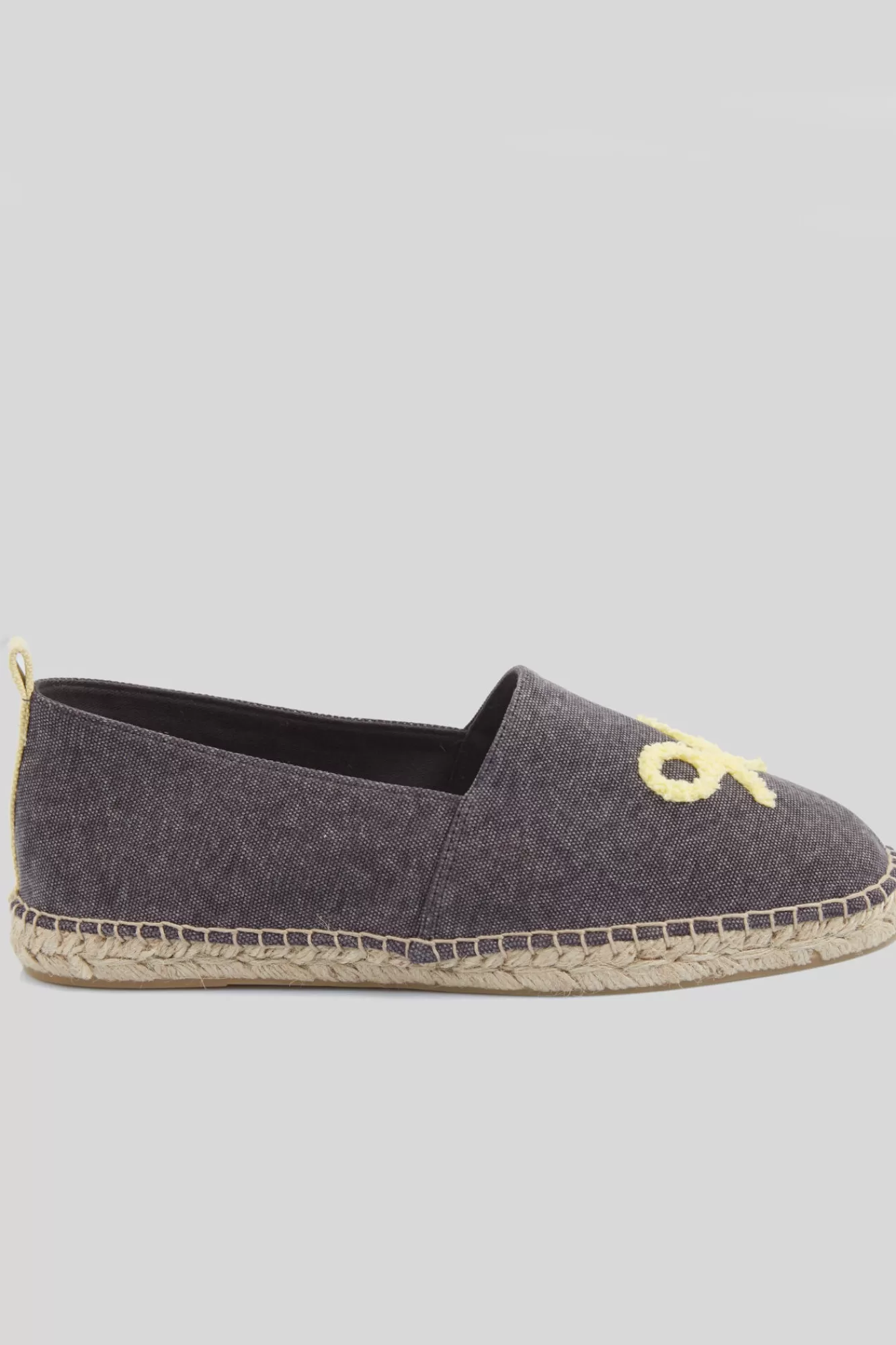 Store Silbon Blue Espadrille With Yellow Racket Navy