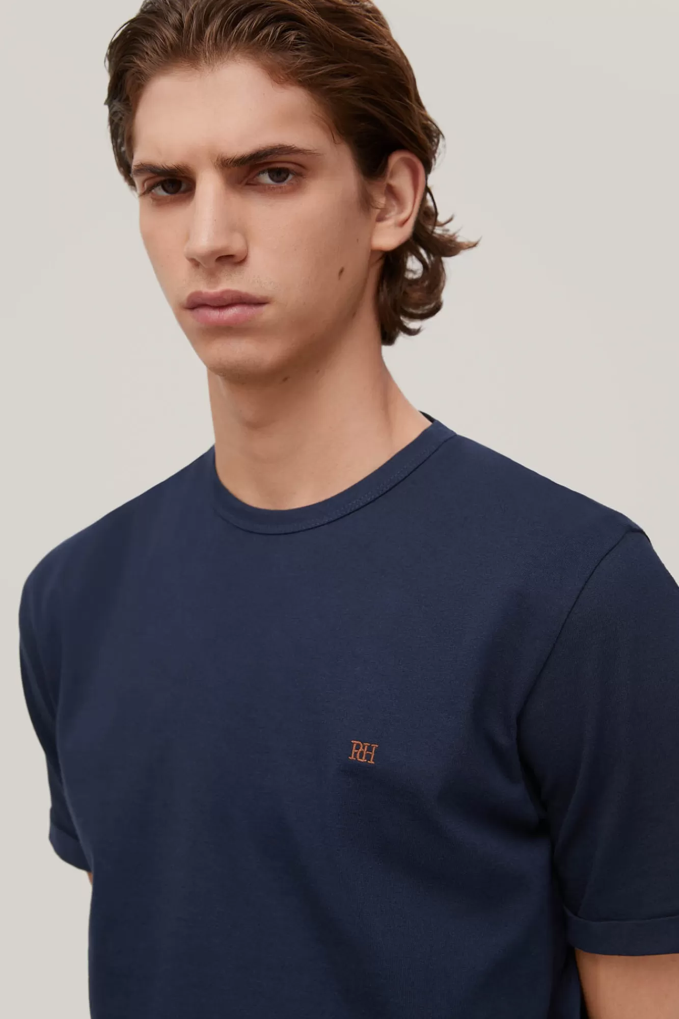 Shop Pedro del Hierro Camiseta Basica Blue