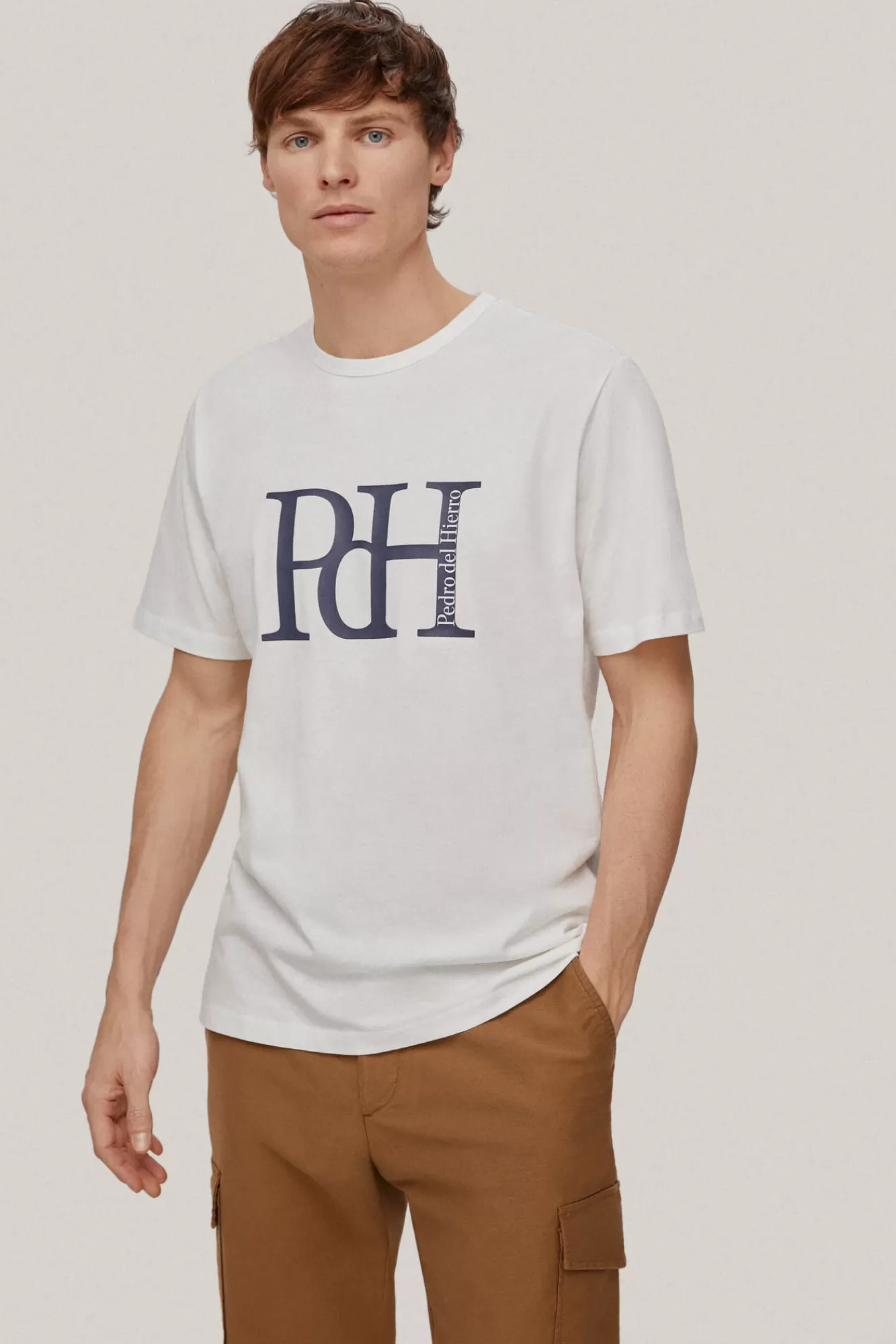 Cheap Pedro del Hierro Camiseta Big Logo White