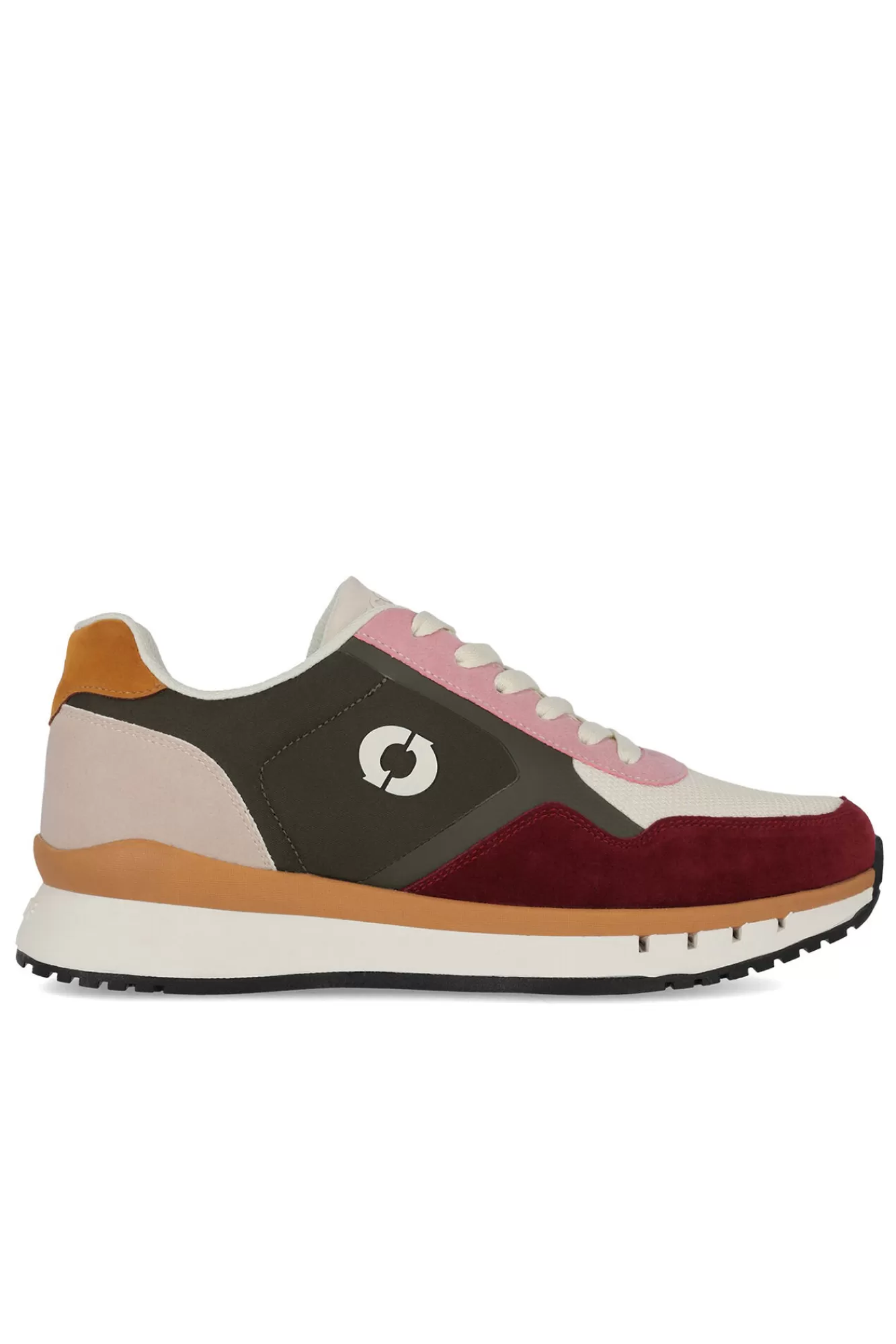 Shop Ecoalf Cervino Sneakers Maroon