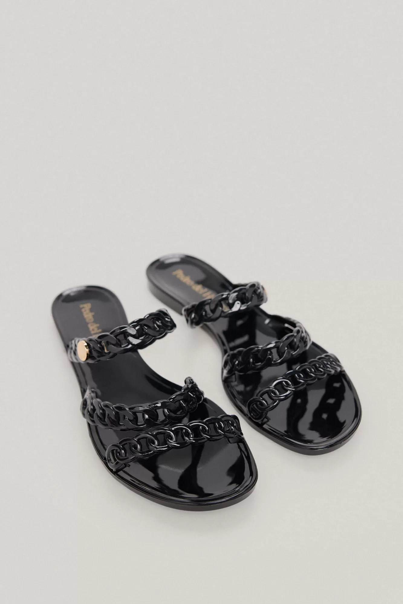 Flash Sale Pedro del Hierro Chain Sandals Black