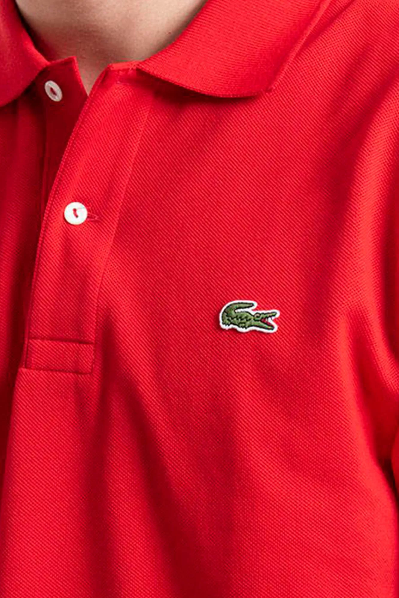 Outlet Lacoste Classic Polo Shirt Red