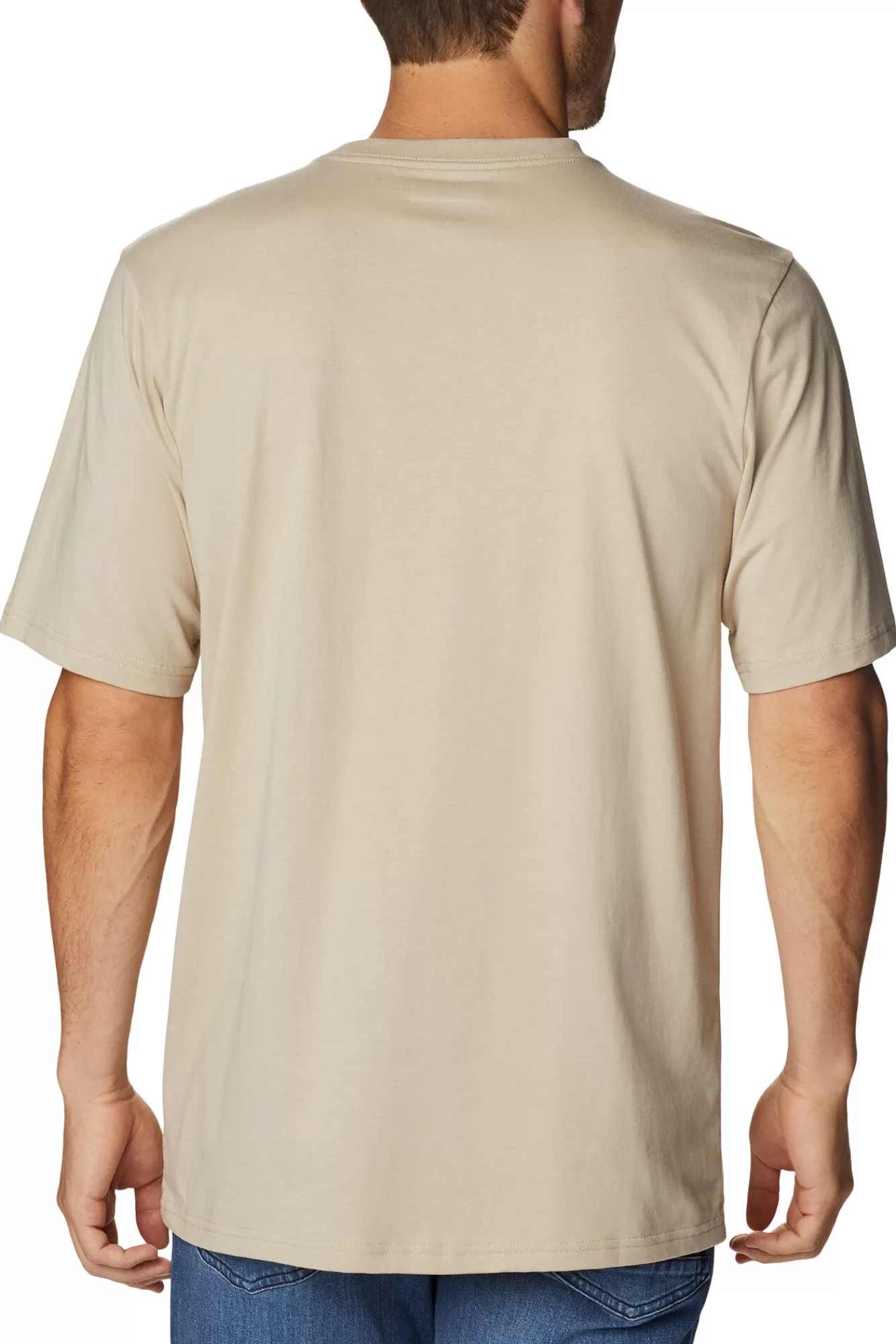 Cheap Columbia Csc Basic Logo Short-Sleeved T-Shirt™ Beige