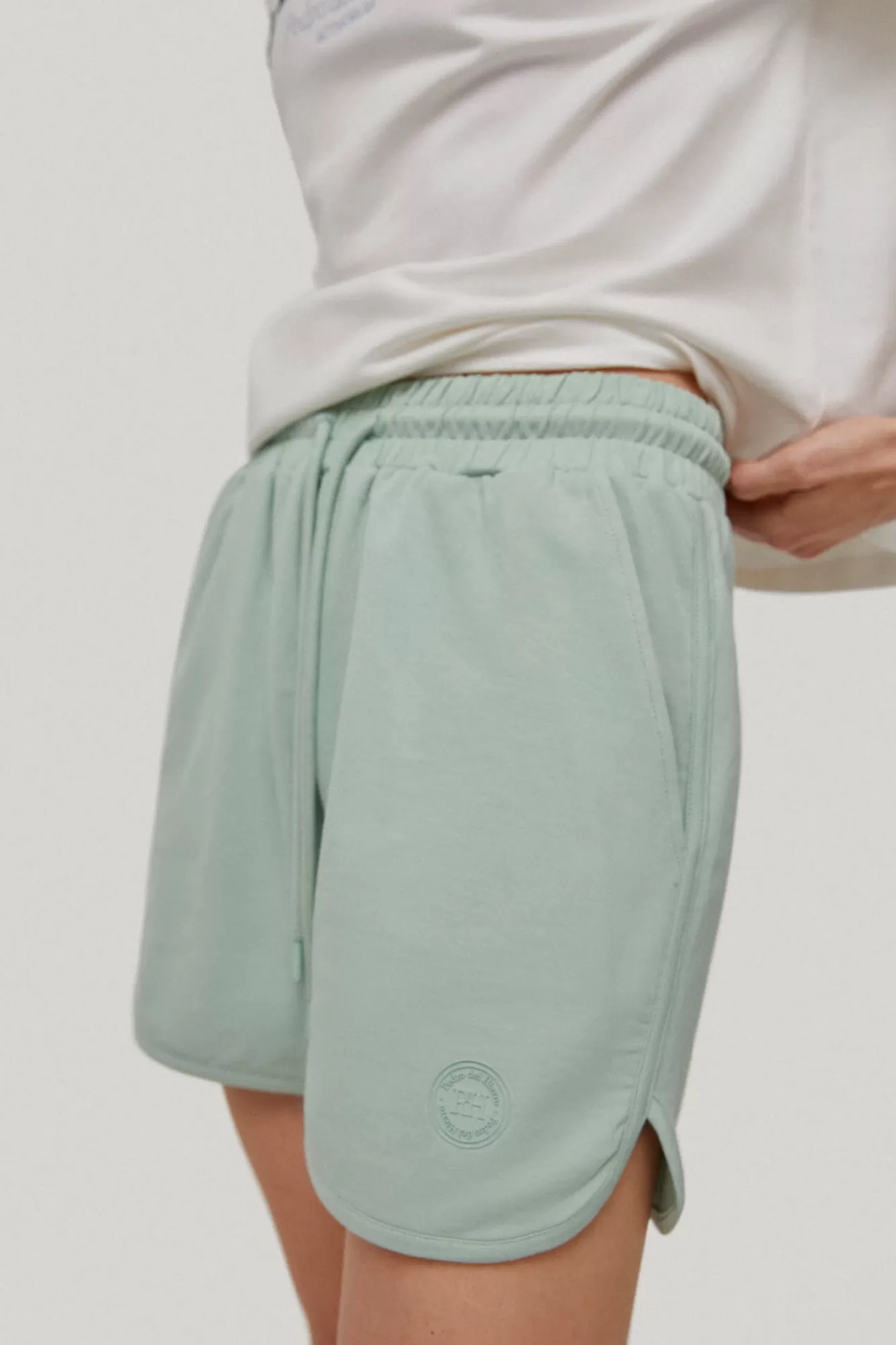 Cheap Pedro del Hierro Cotton Shorts Green