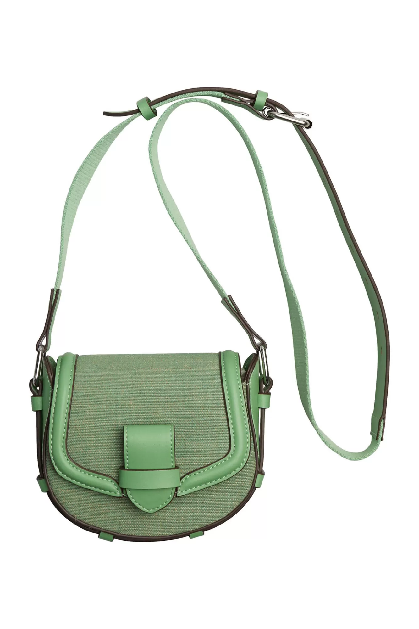 New Esprit Crossbody Bag With Linen Kaki