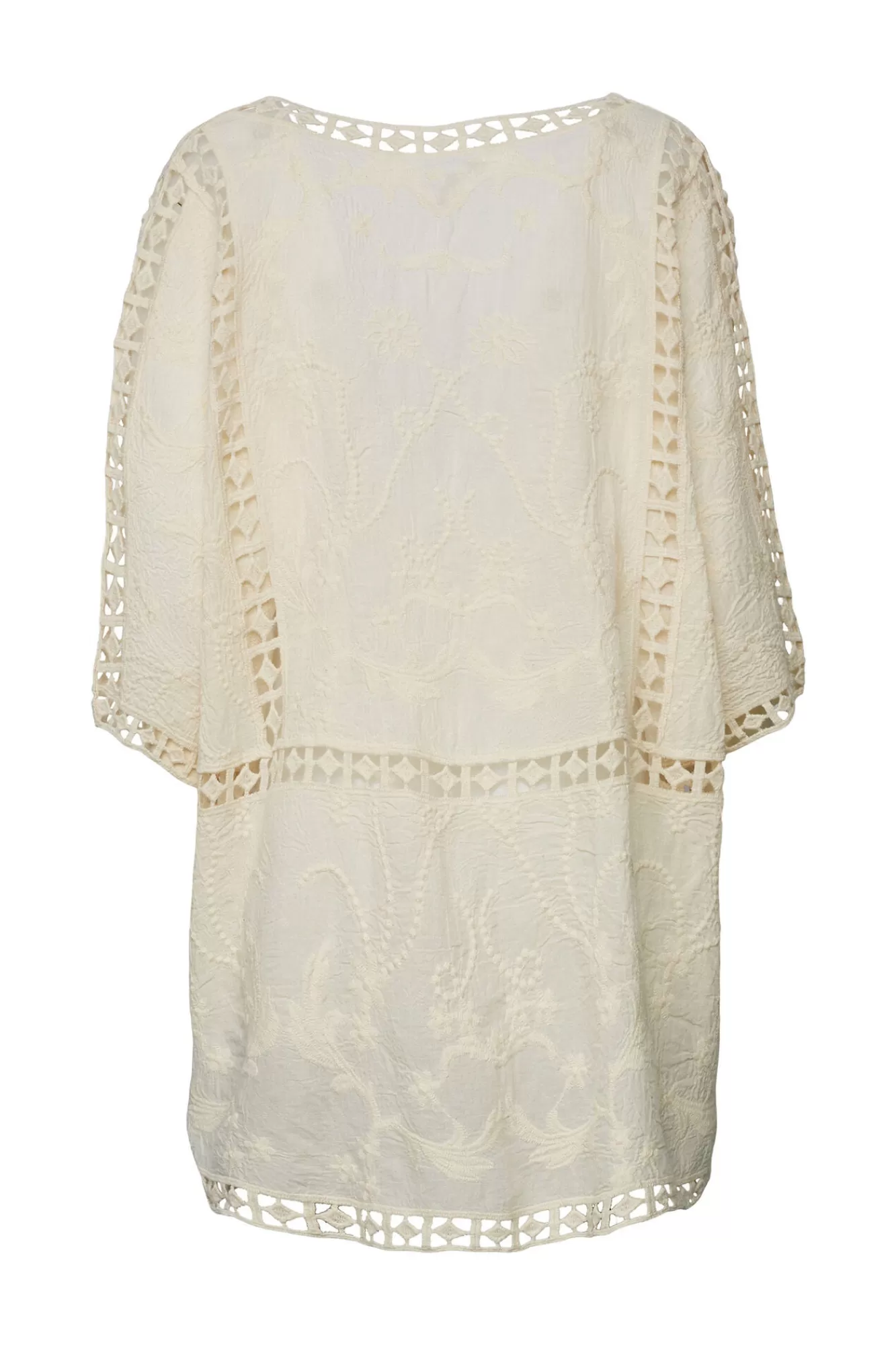 Best Esprit Embroidered Kimono With Bci Cotton Ivory