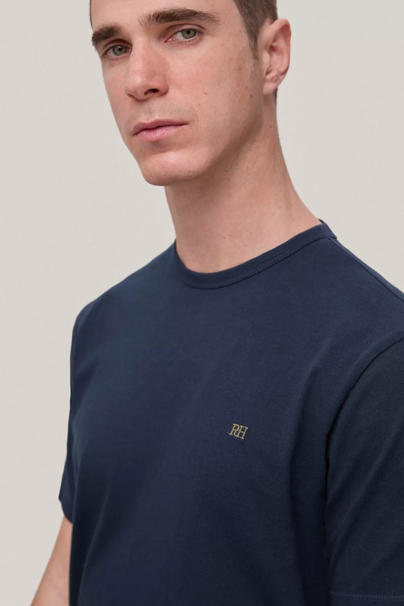 Online Pedro del Hierro Essential T-Shirt Blue