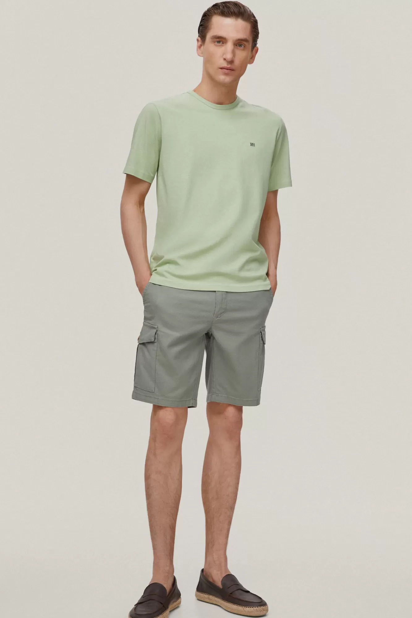 Online Pedro del Hierro Essential T-Shirt Green