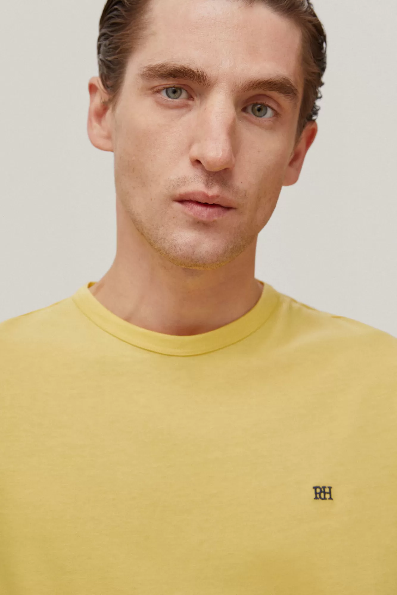 Discount Pedro del Hierro Essential T-Shirt Yellow