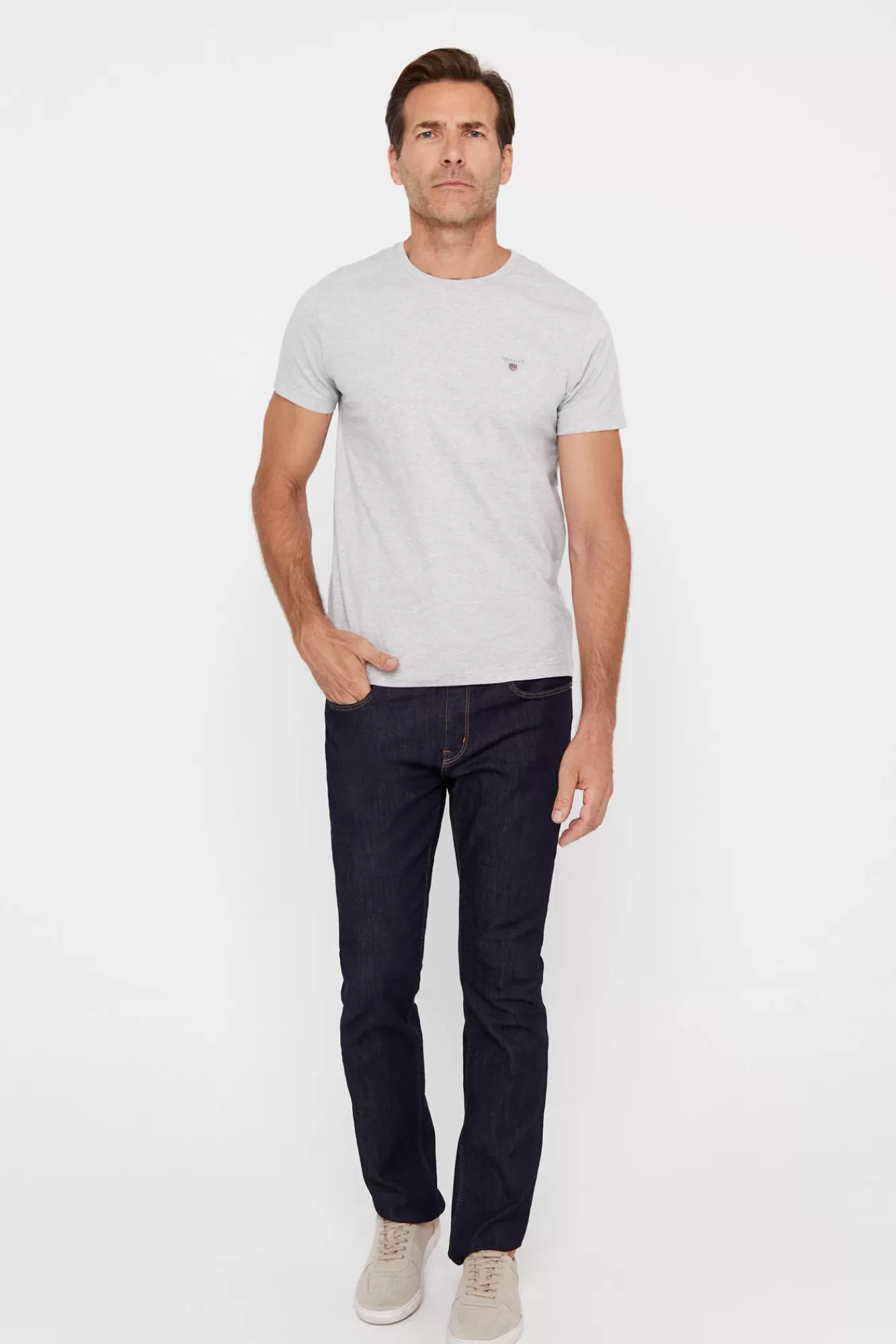 Store Gant Essential T-Shirt Grey