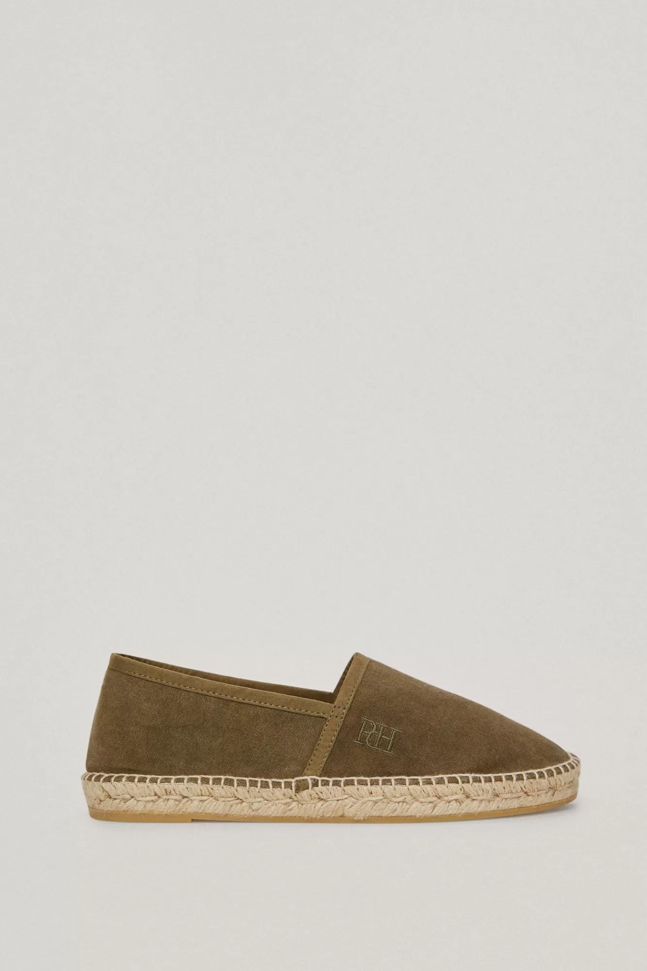 Store Pedro del Hierro Fabric And Leather Espadrille Green