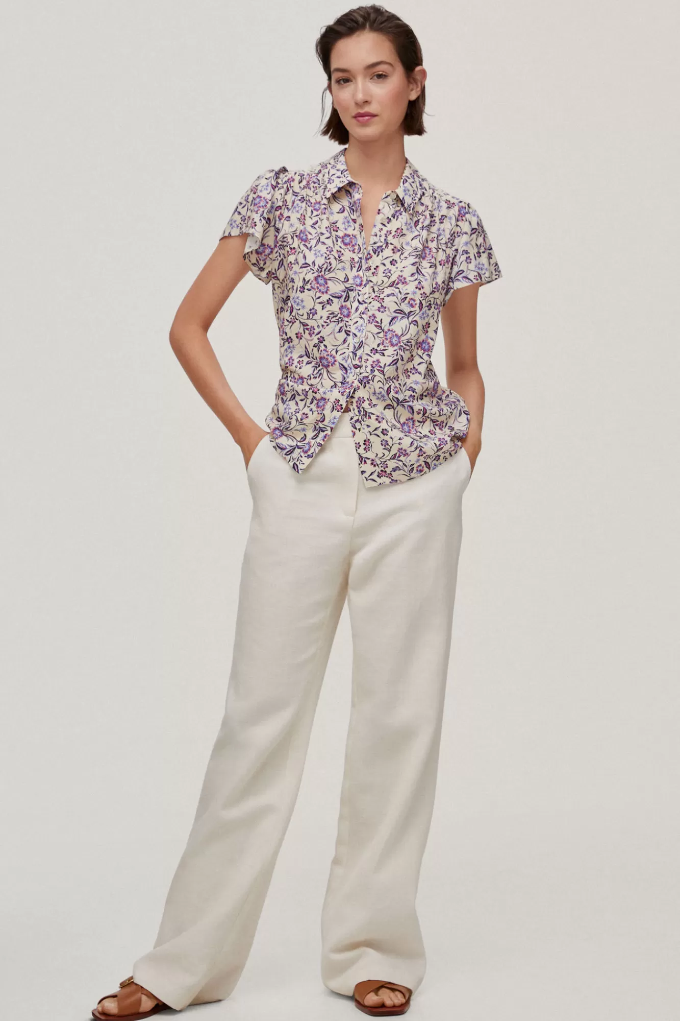 Online Pedro del Hierro Fluid Floral Print Shirt Several