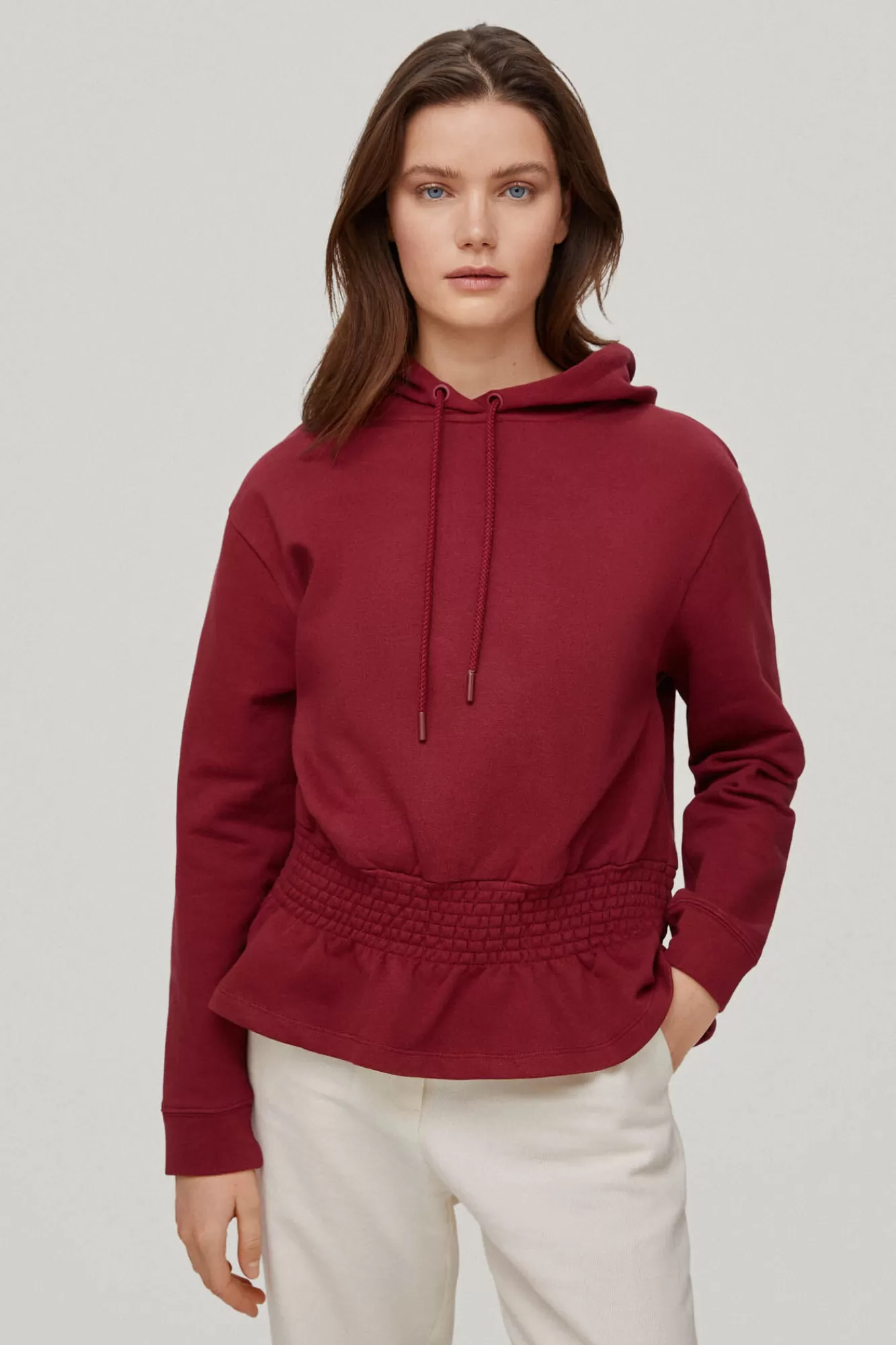 Best Sale Pedro del Hierro Hoodie Burgundy