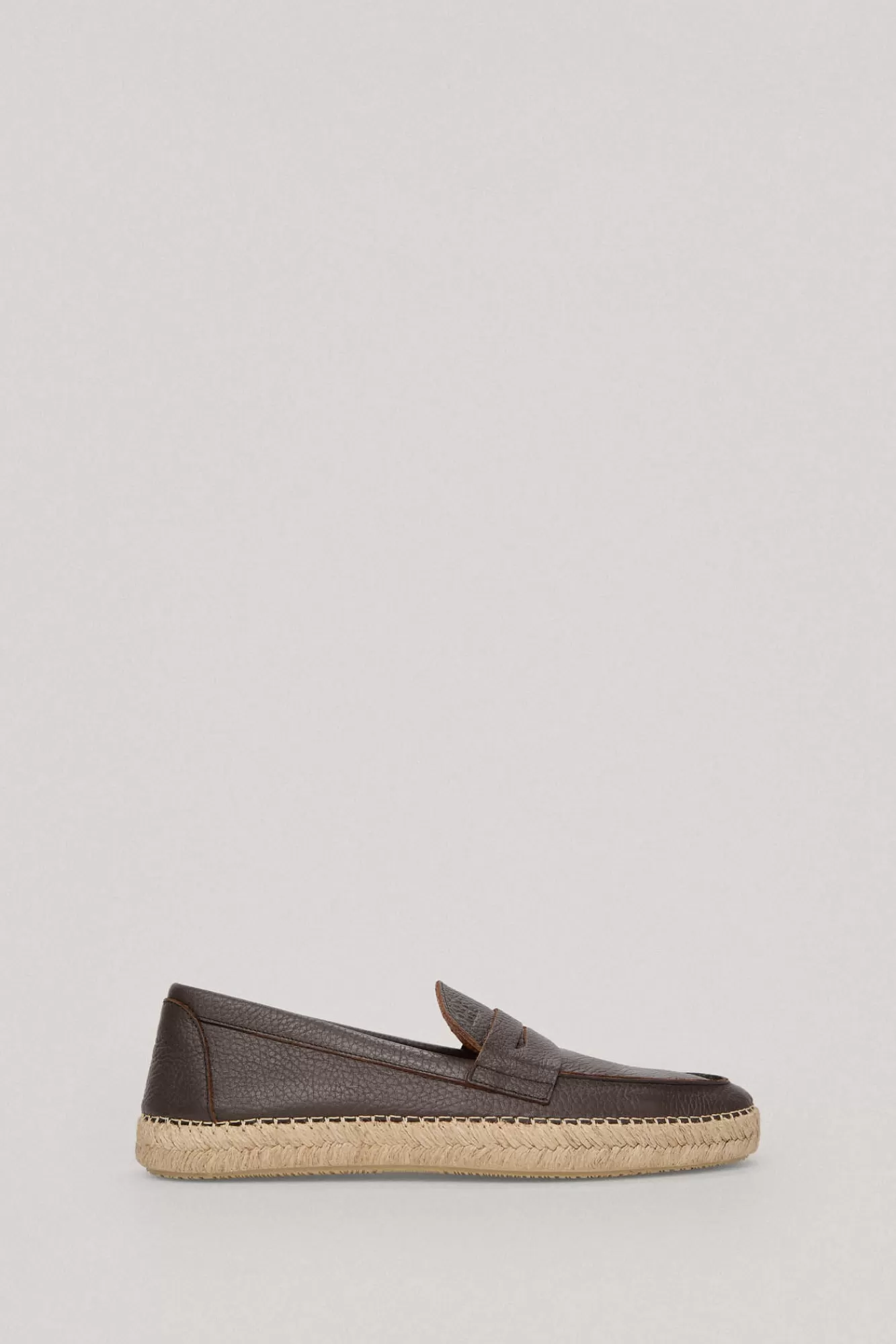 Cheap Pedro del Hierro Leather Penny Loafer Brown