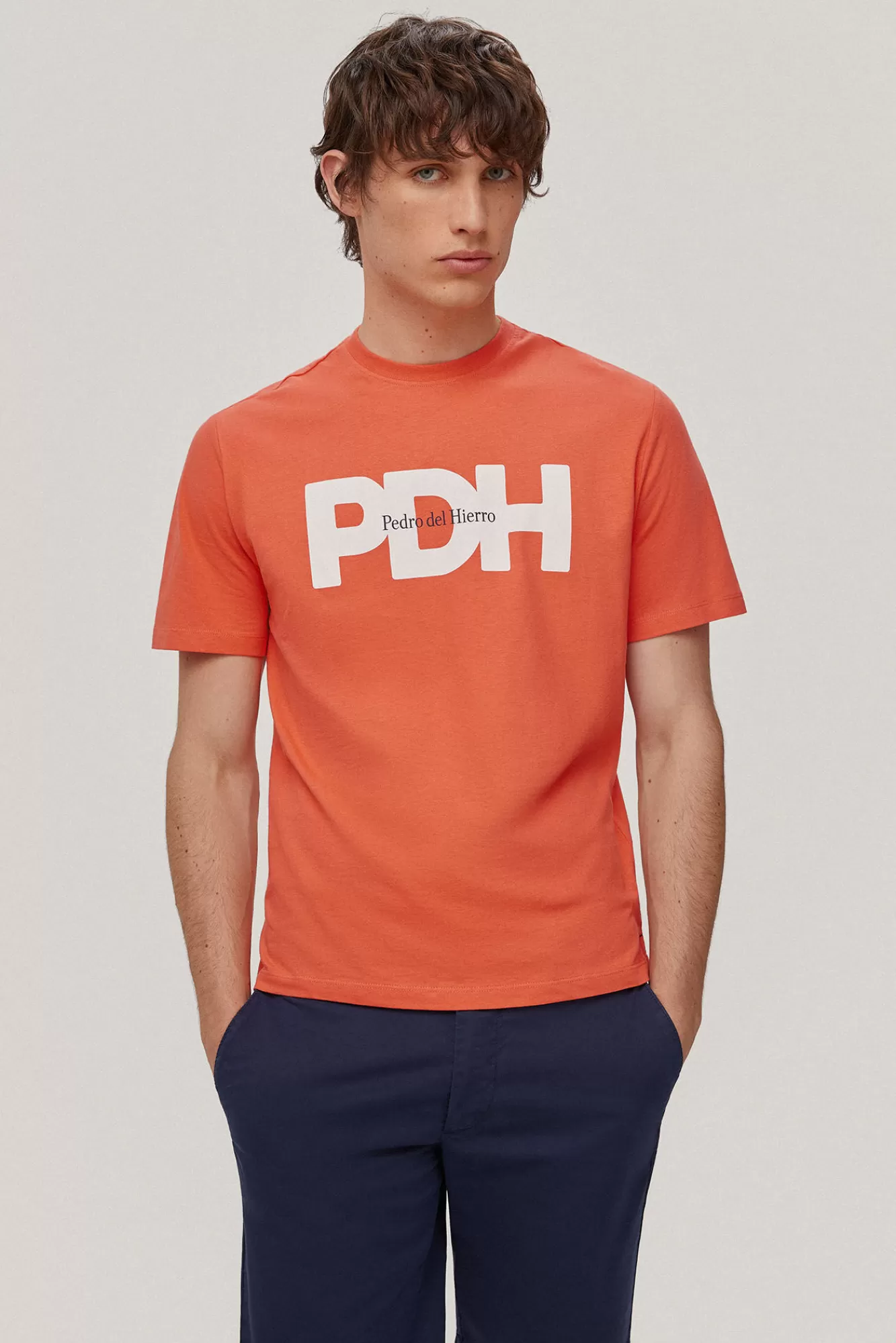 Best Pedro del Hierro Logo T-Shirt Red