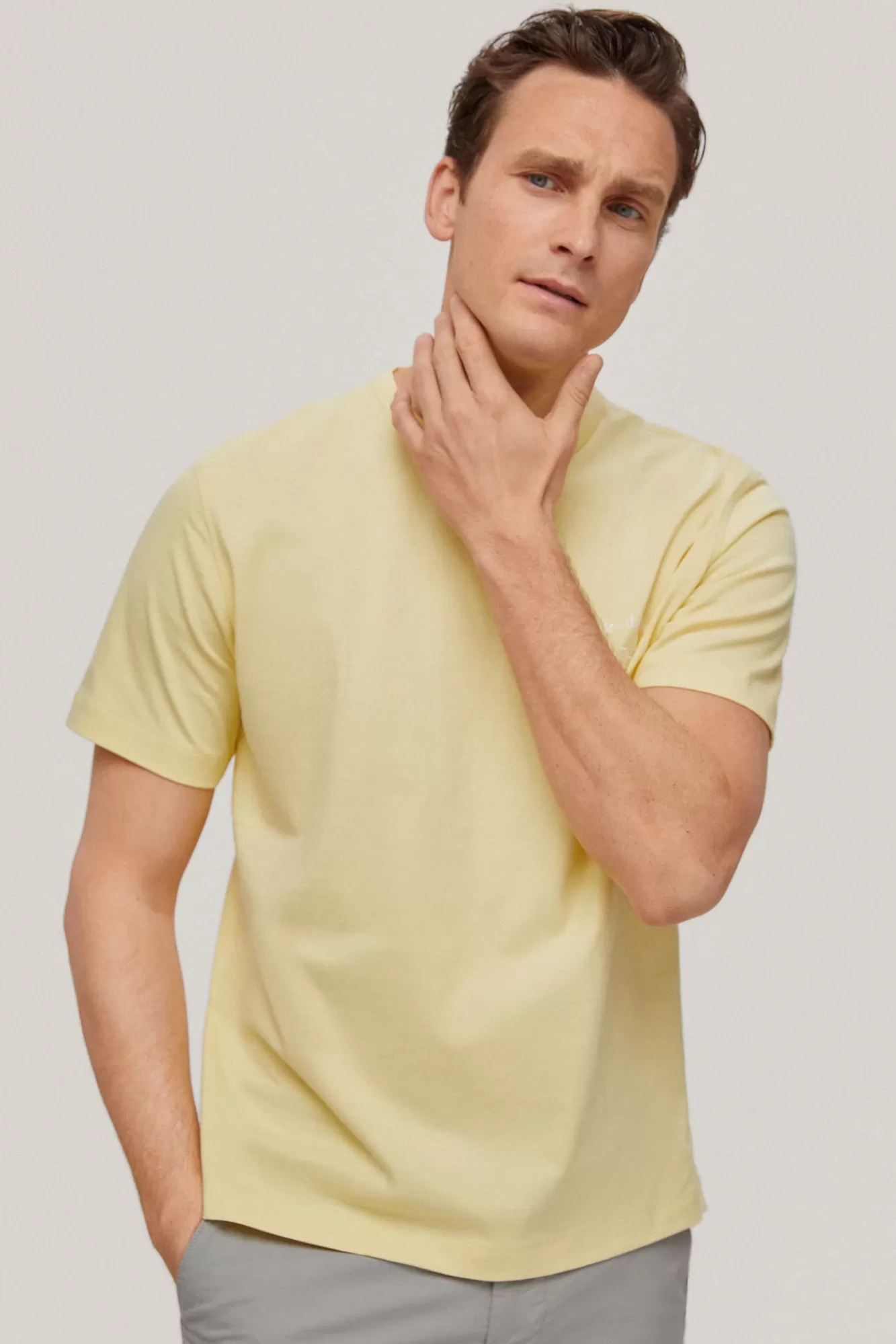 Cheap Pedro del Hierro Logo T-Shirt Yellow