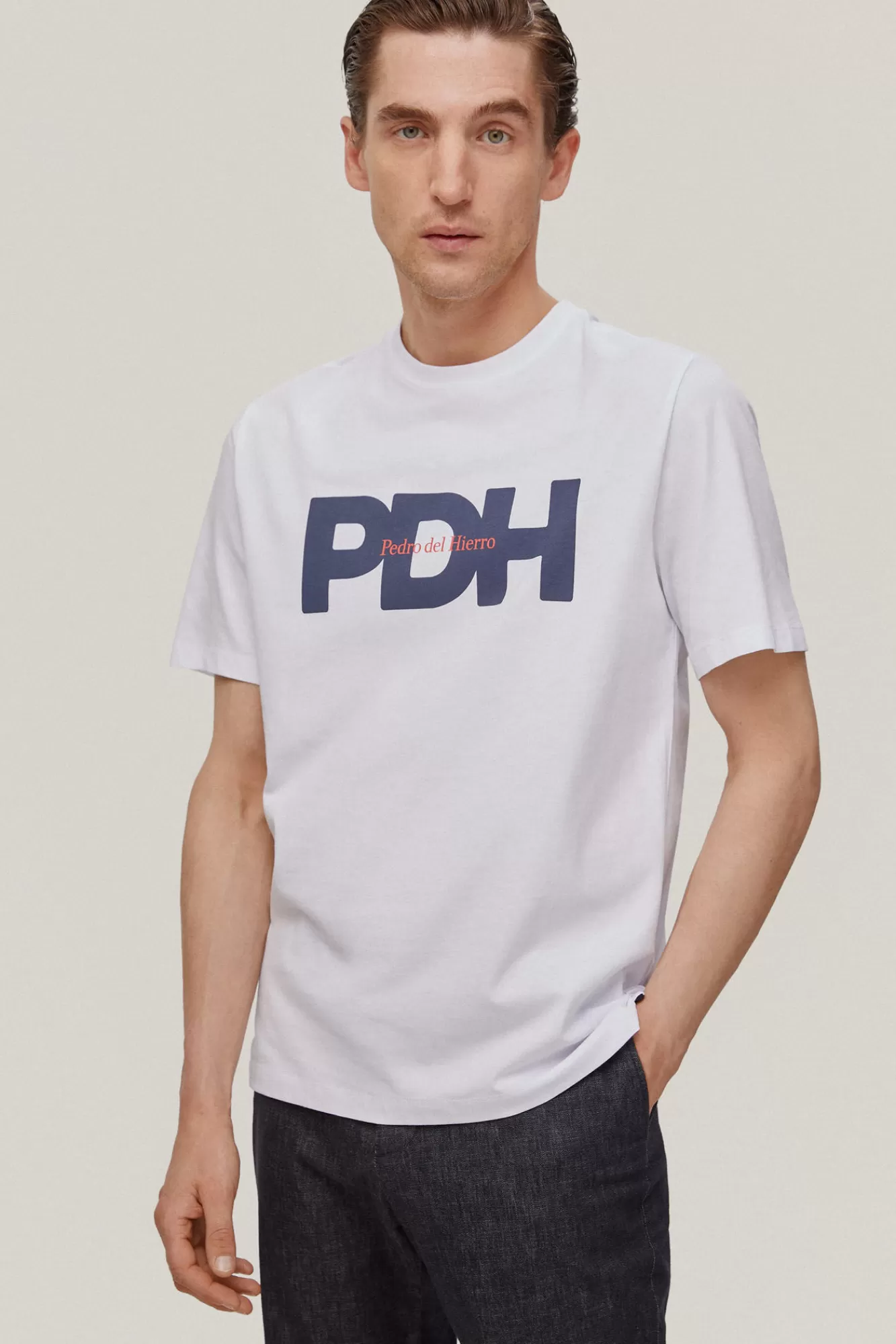 Flash Sale Pedro del Hierro Logo T-Shirt White