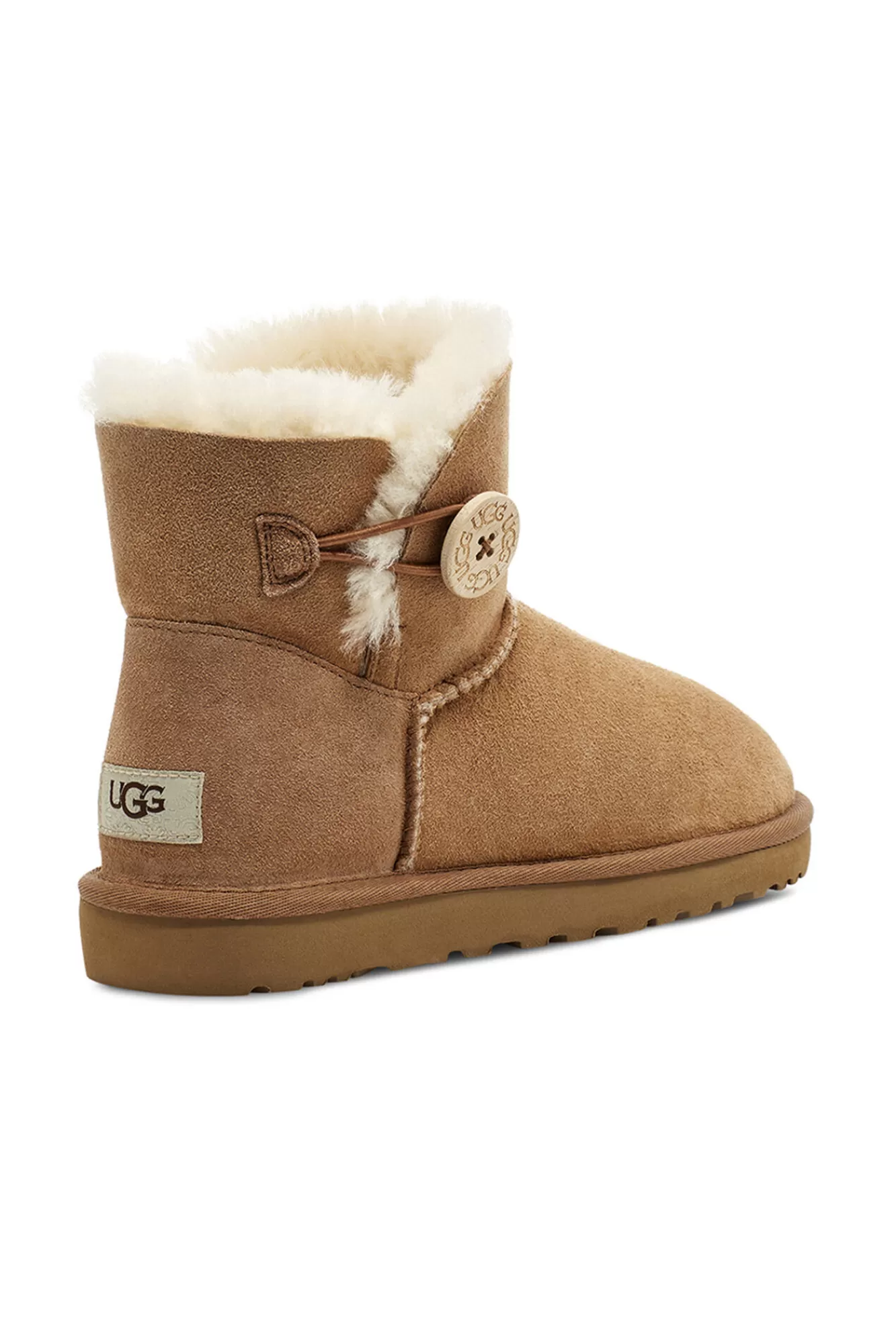 Online Ugg Mini Bailey Button Ii Boot. Brand Grey