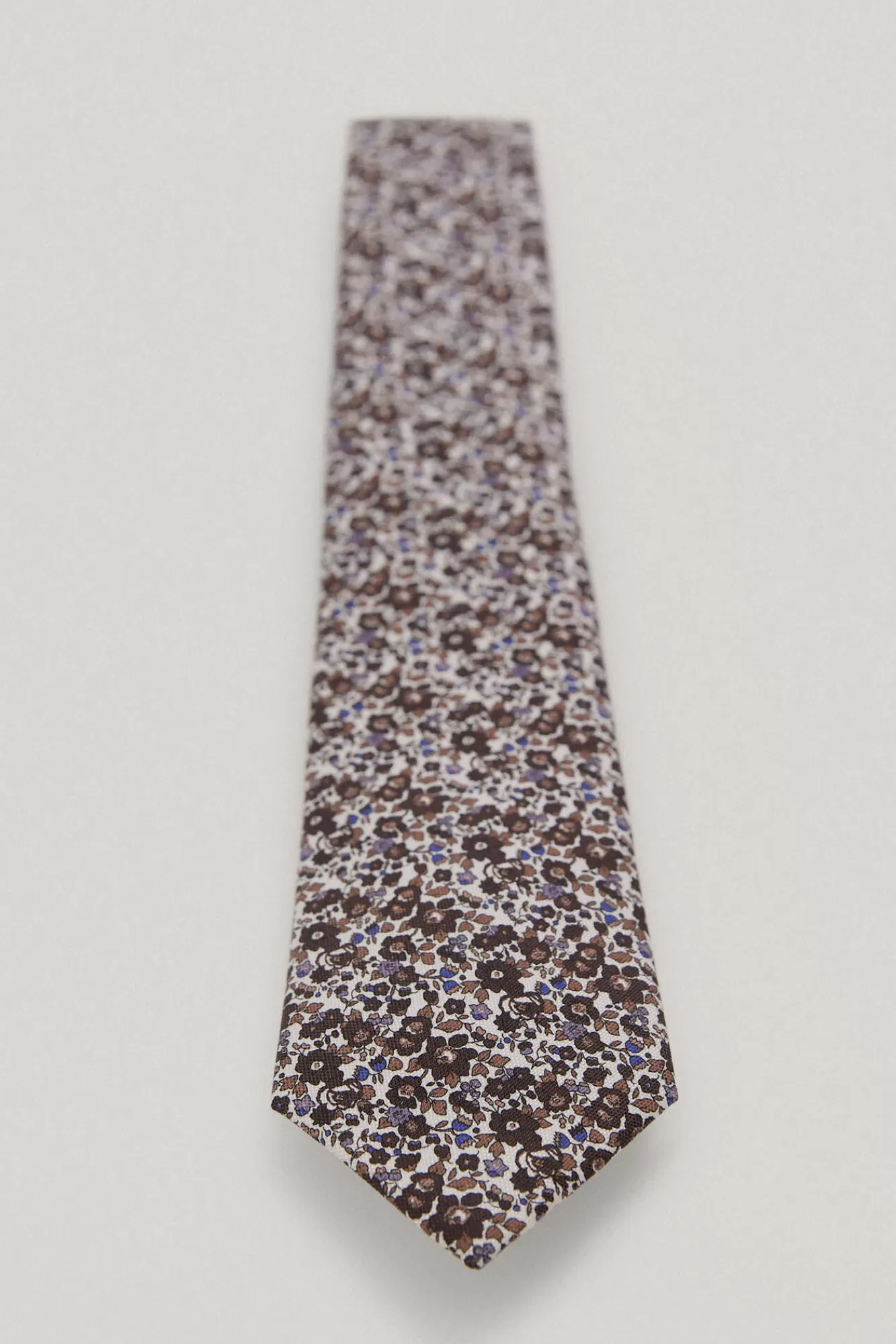 Hot Pedro del Hierro Motif Linen Tie Brown