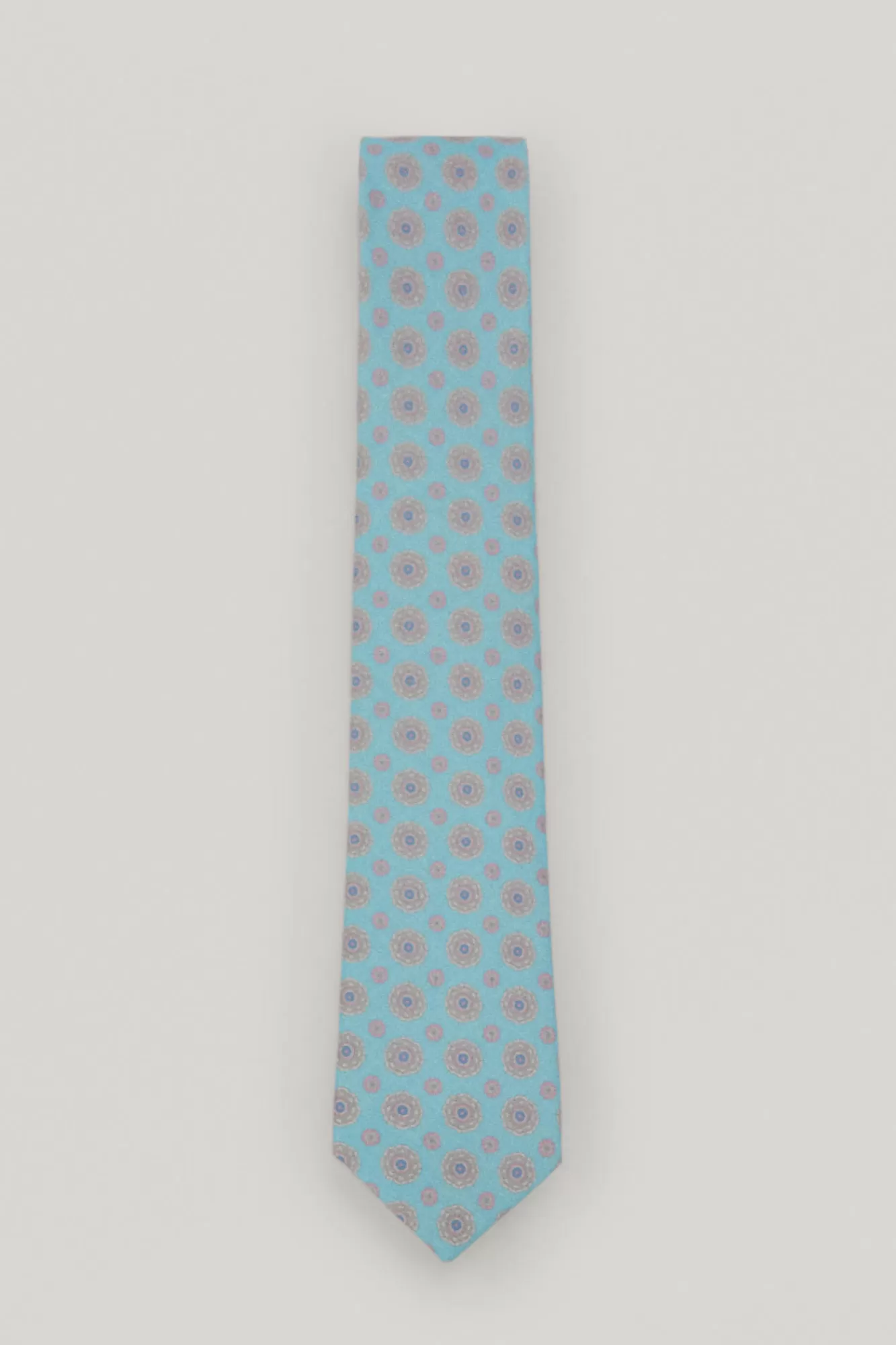 Sale Pedro del Hierro Motif Silk Tie Green