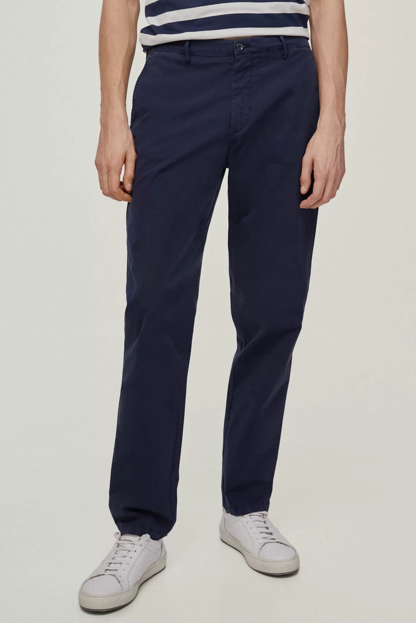 Sale Pedro del Hierro Pantalon Chino Premium Flex Ligero Regular Blue