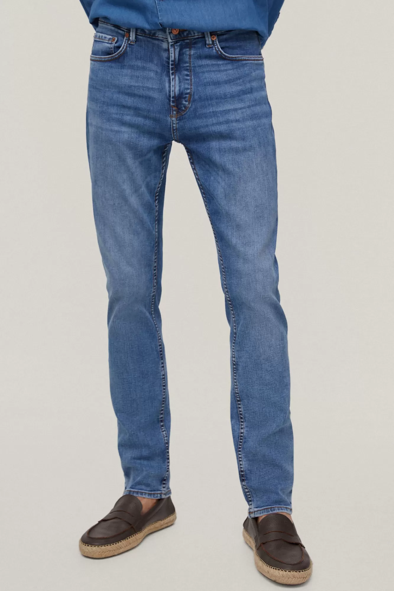 Discount Pedro del Hierro Pantalon Vaquero Premium Flex Slim Fit Blue