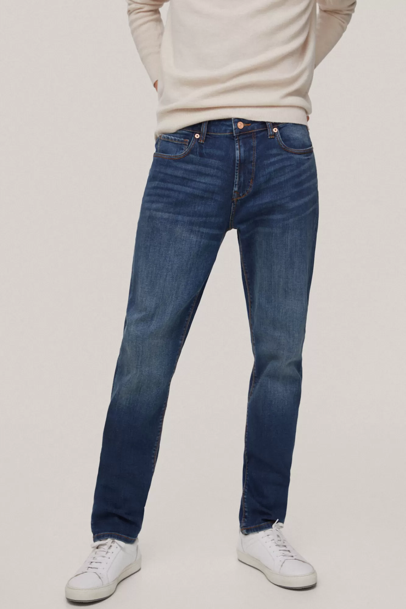 Best Sale Pedro del Hierro Pantalon Vaquero Regular Fit Blue