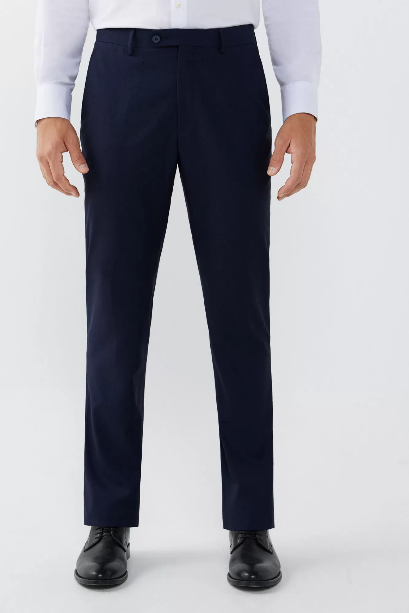 Outlet Cortefiel Plain Coolmax® Trousers Navy