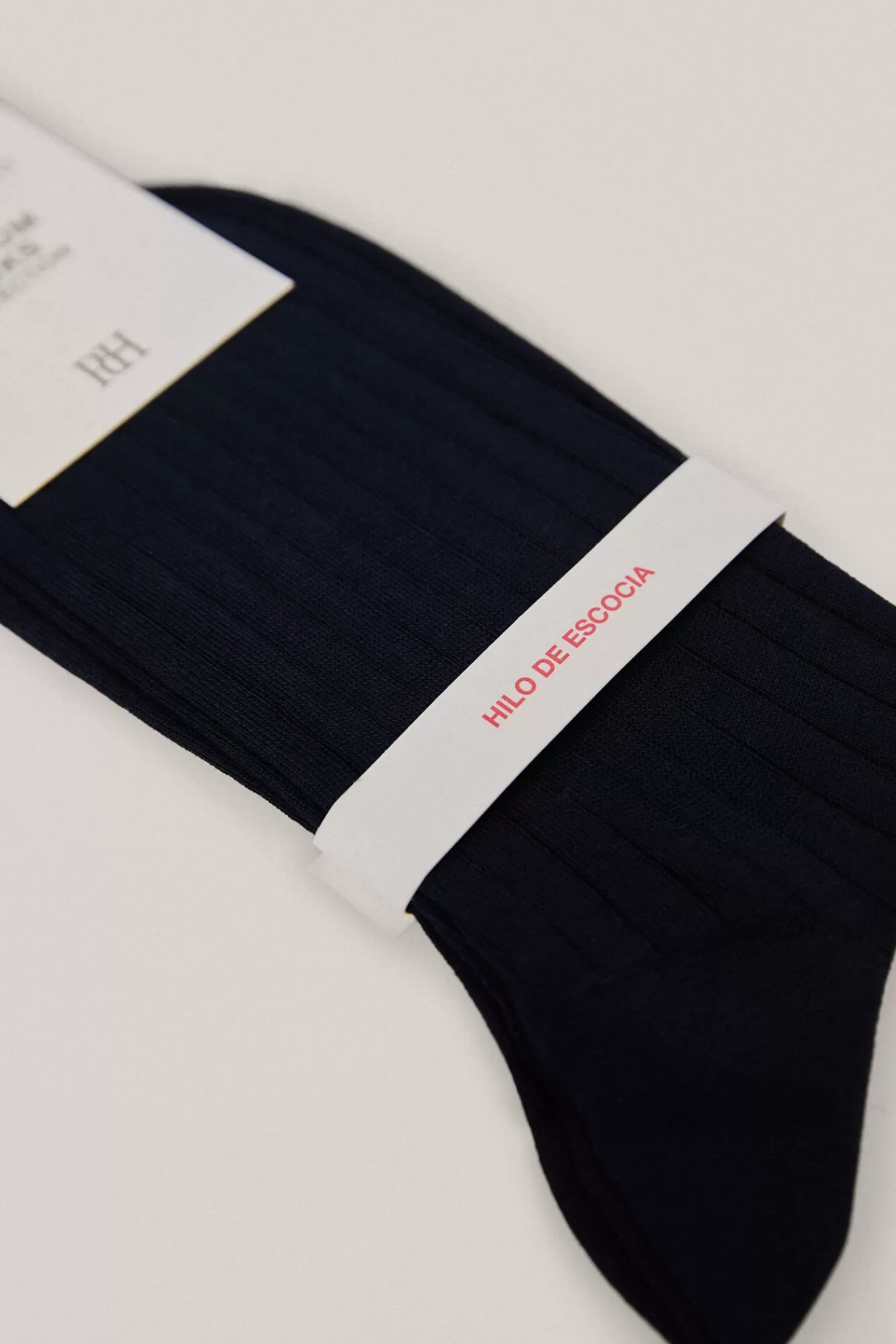 Best Pedro del Hierro Plain Ribbed Socks Blue