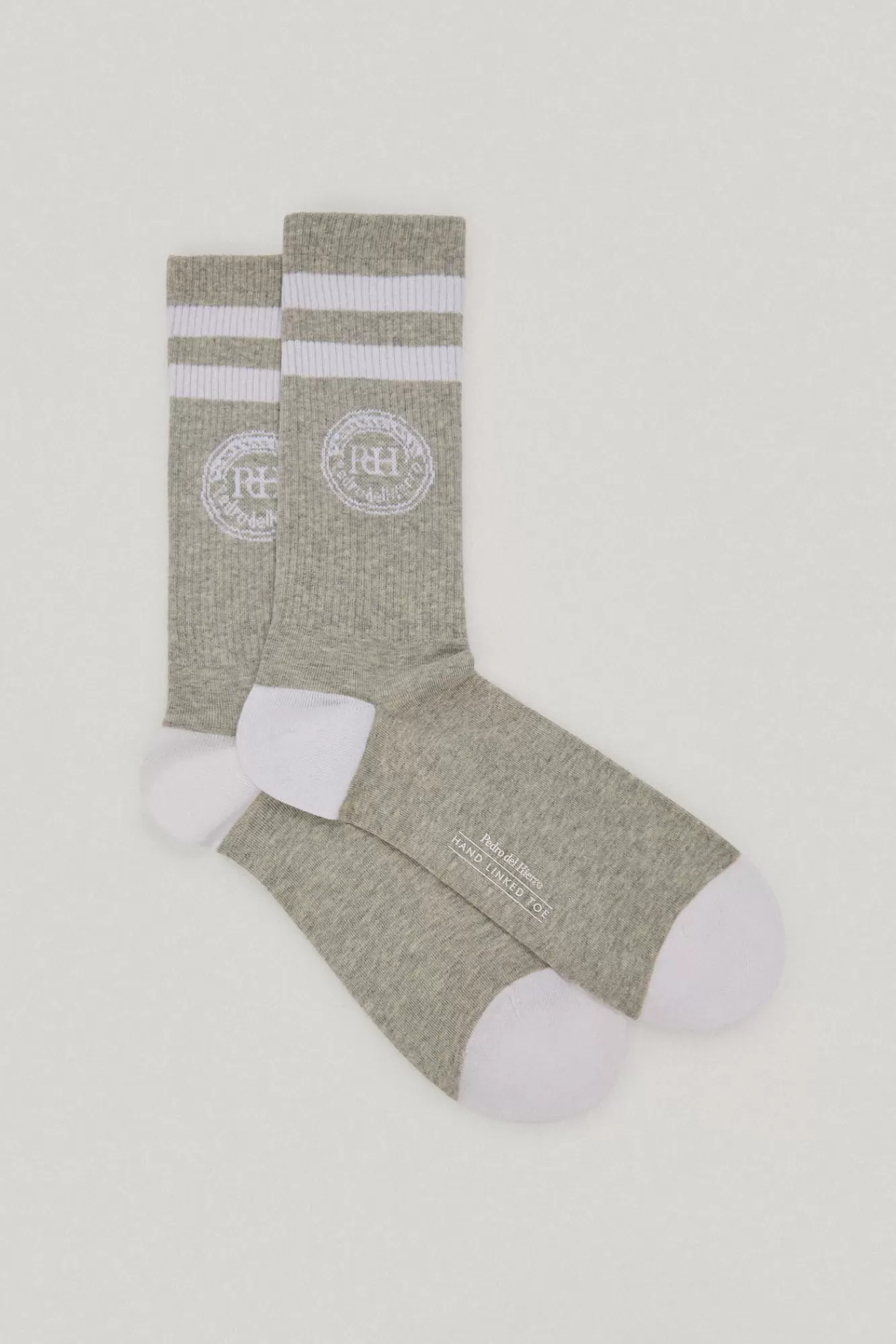 Shop Pedro del Hierro Plain Sports Socks Grey