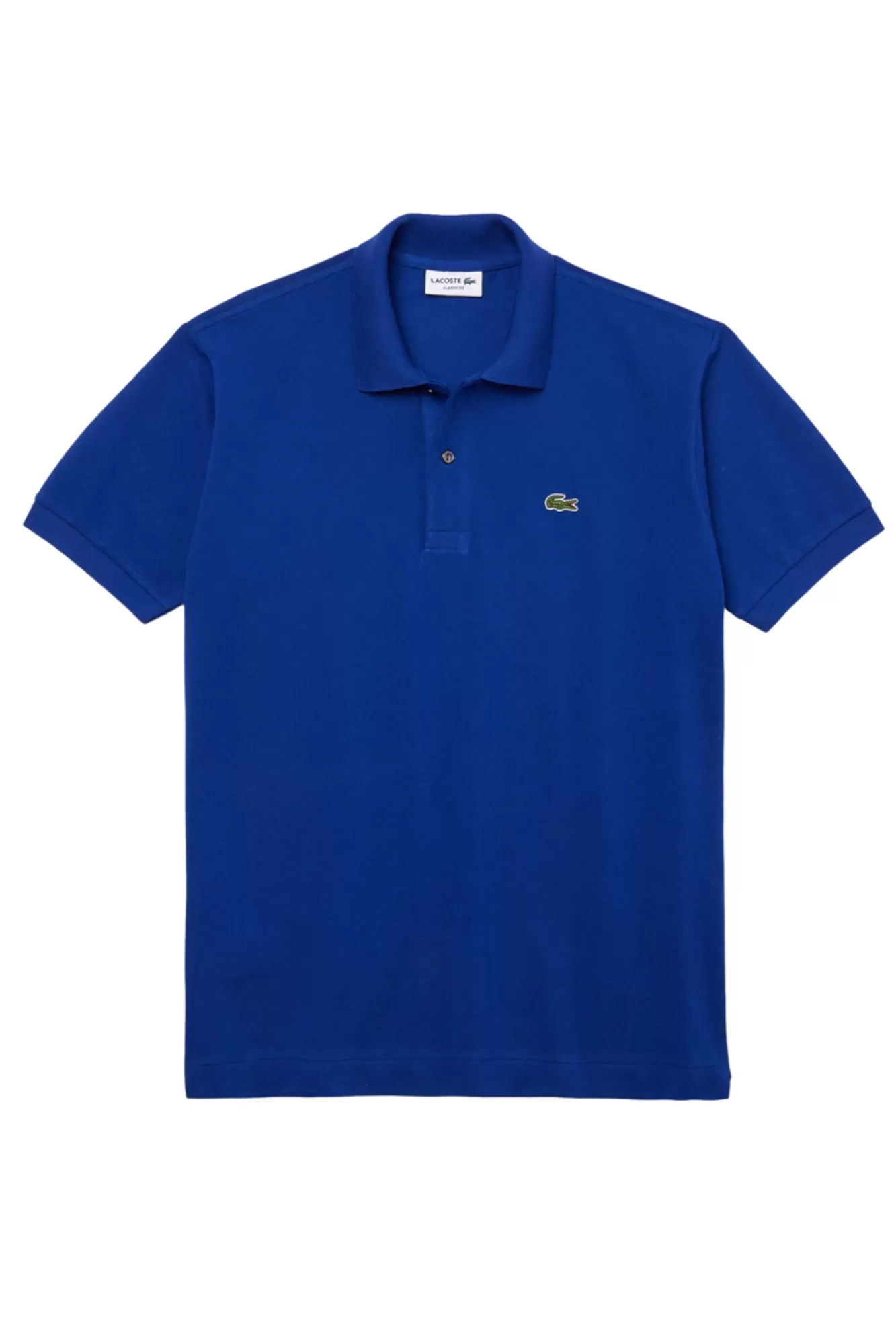 Best Sale Lacoste Polo Shirt With Stitched Crocodile Embroidery Navy