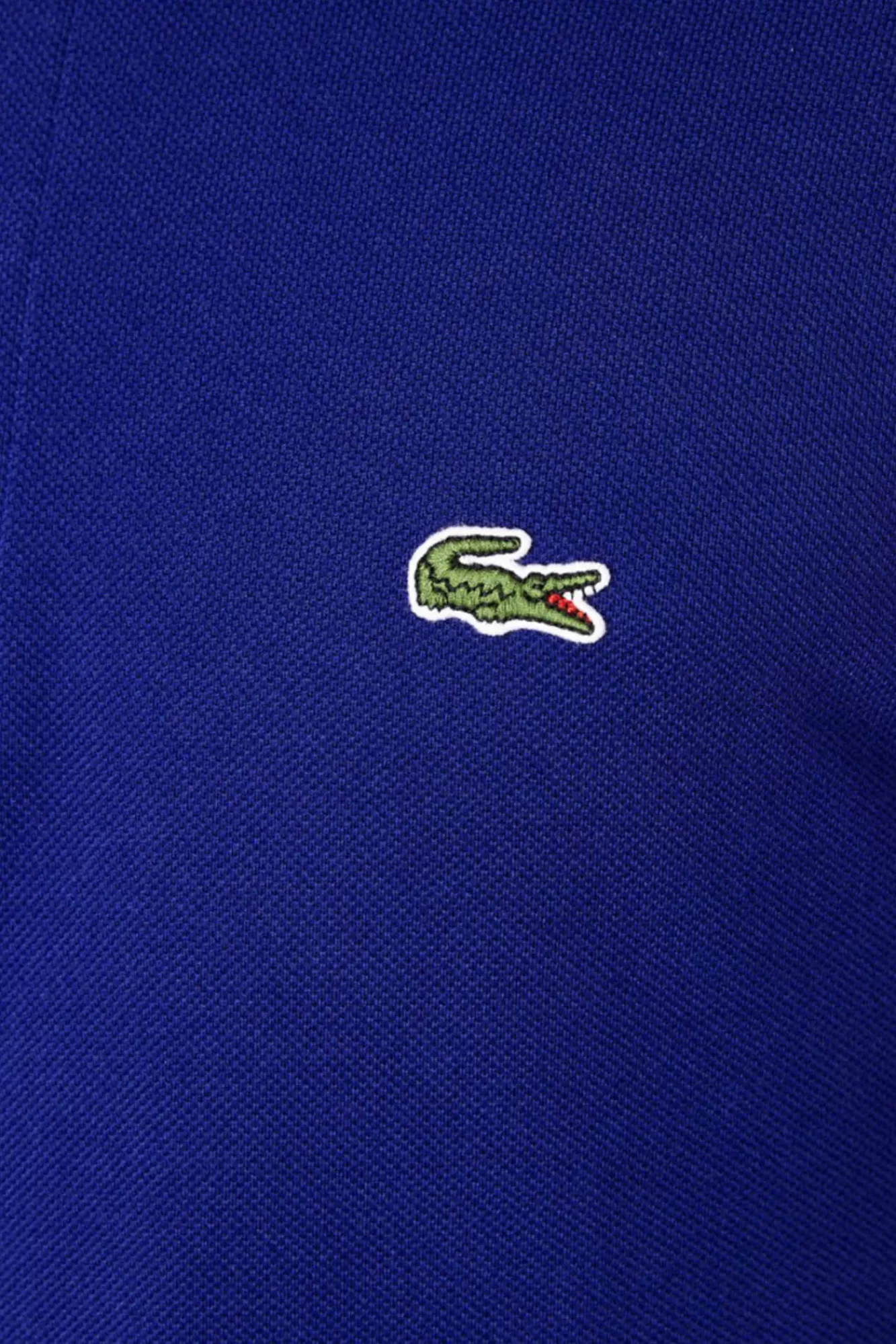 Best Sale Lacoste Polo Shirt With Stitched Crocodile Embroidery Navy