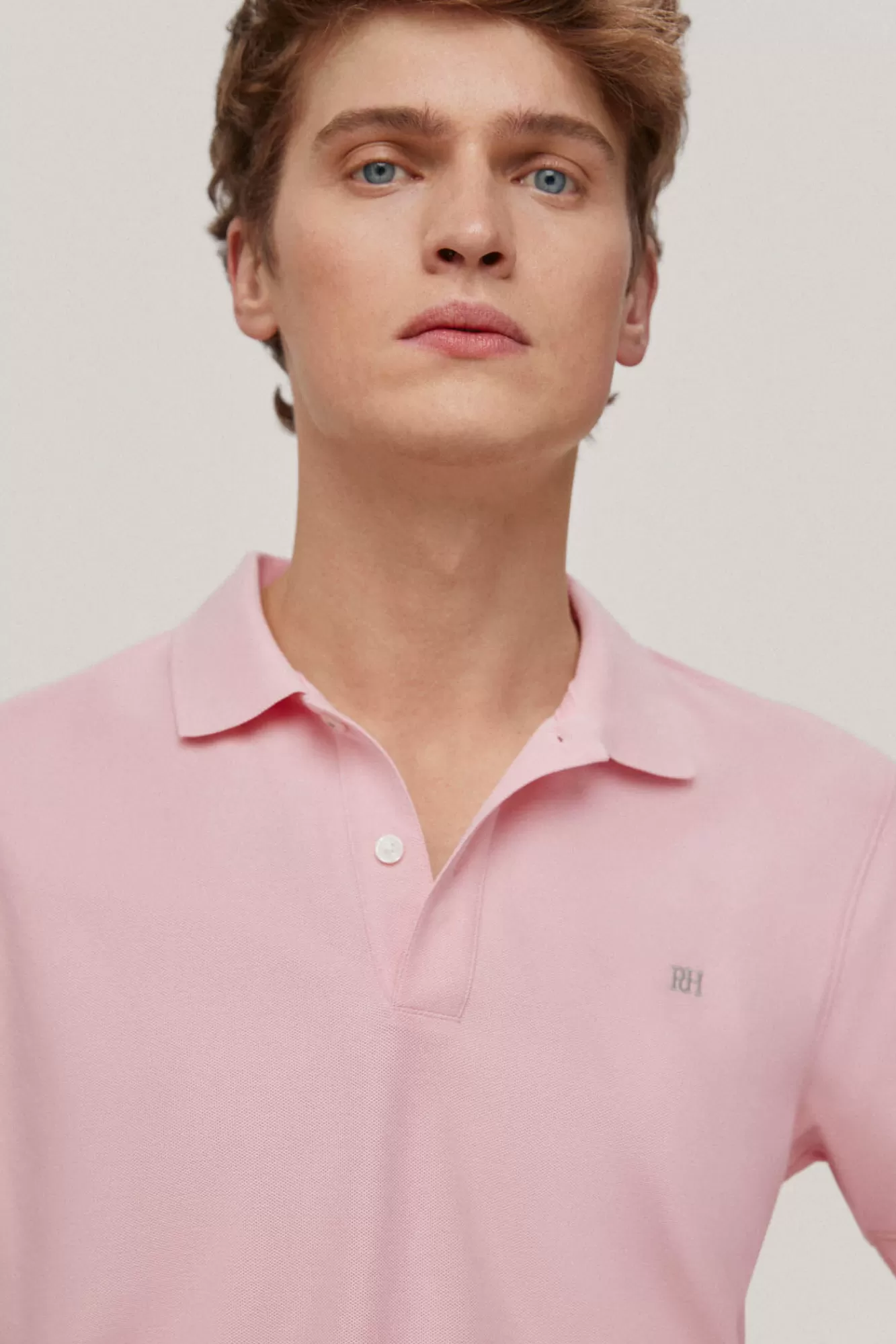 New Pedro del Hierro Polo Slim Fit Anti-Odor Pink