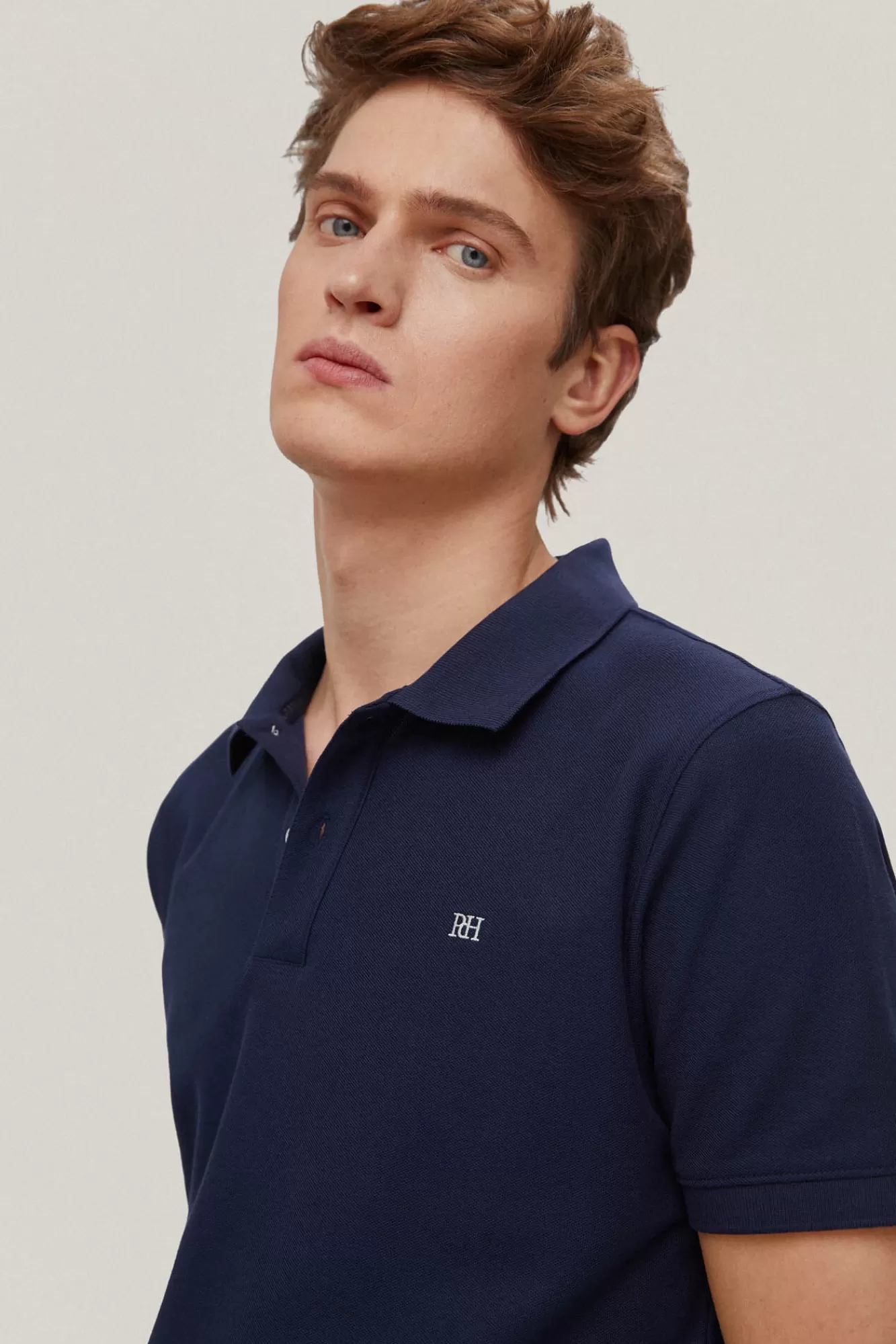 Online Pedro del Hierro Polo Slim Fit Anti-Odor Blue