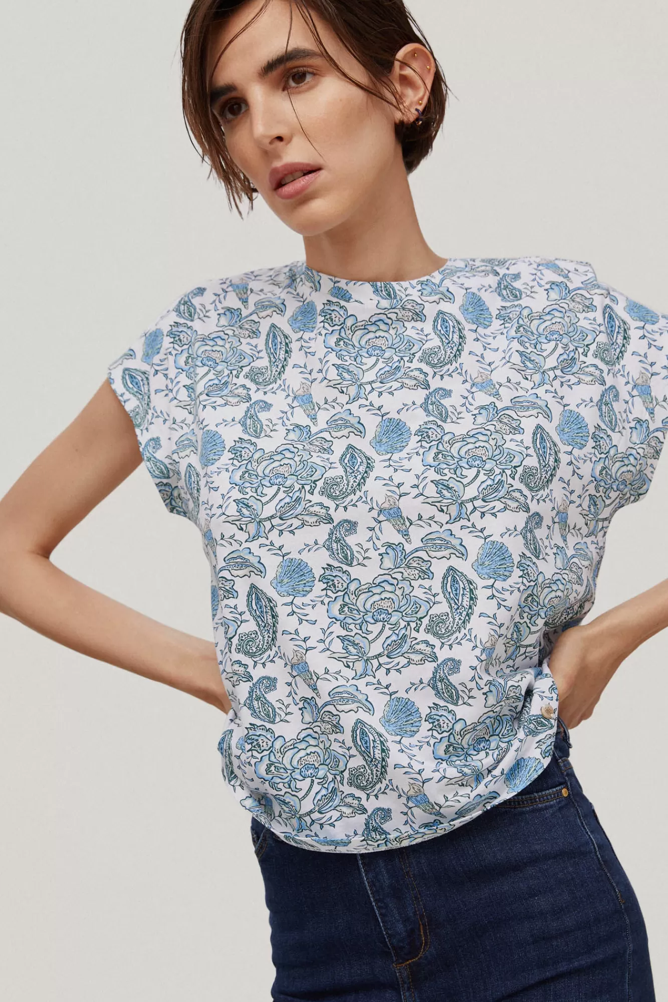 Online Pedro del Hierro Printed Short-Sleeved T-Shirt Several