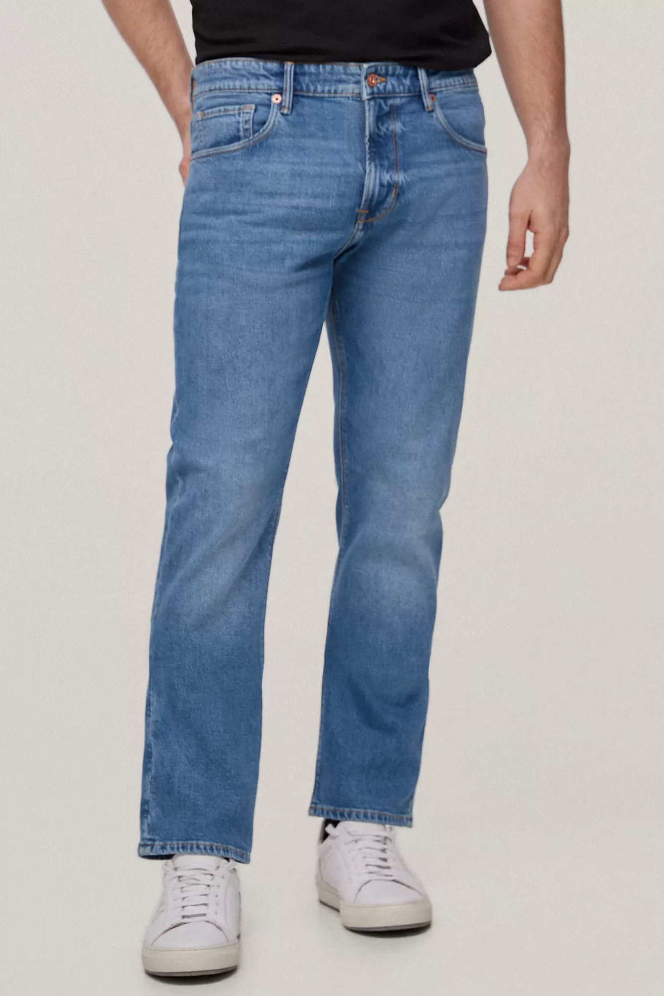 Discount Pedro del Hierro Regular Fit Premium Flex Jeans Blue