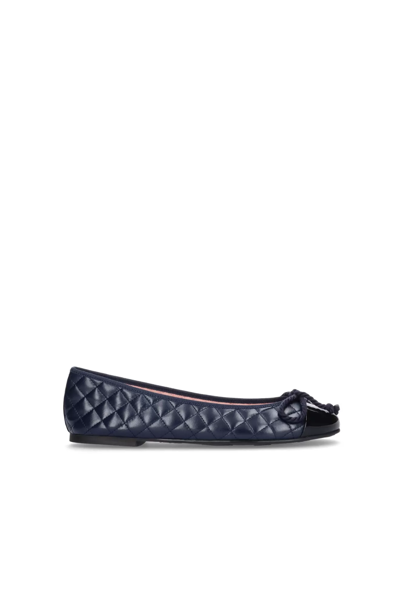 Cheap Pretty Ballerinas Rosario Ballerina In Quilted Nappa Navy