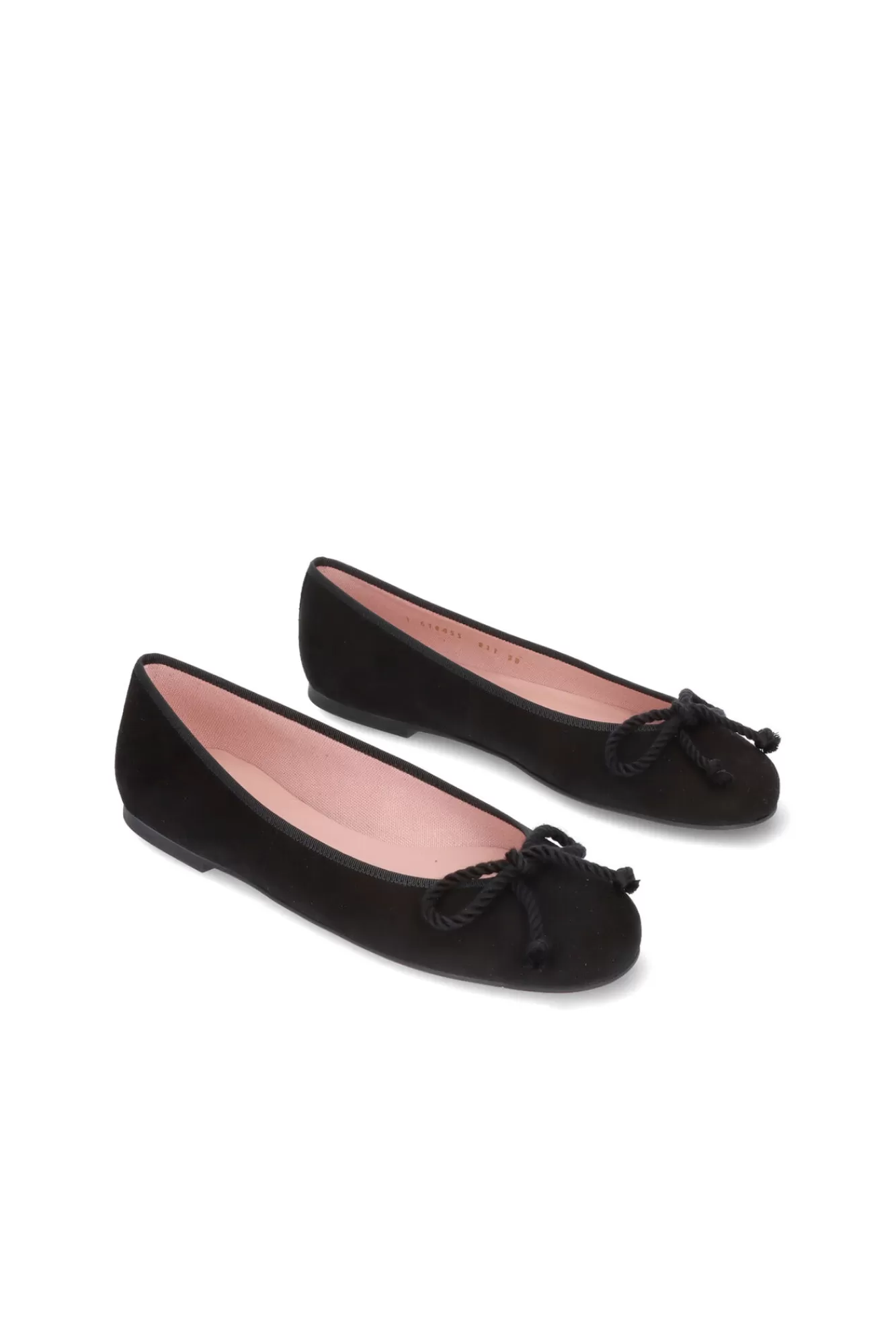 Cheap Pretty Ballerinas Rosario Ballerina Insuede Black