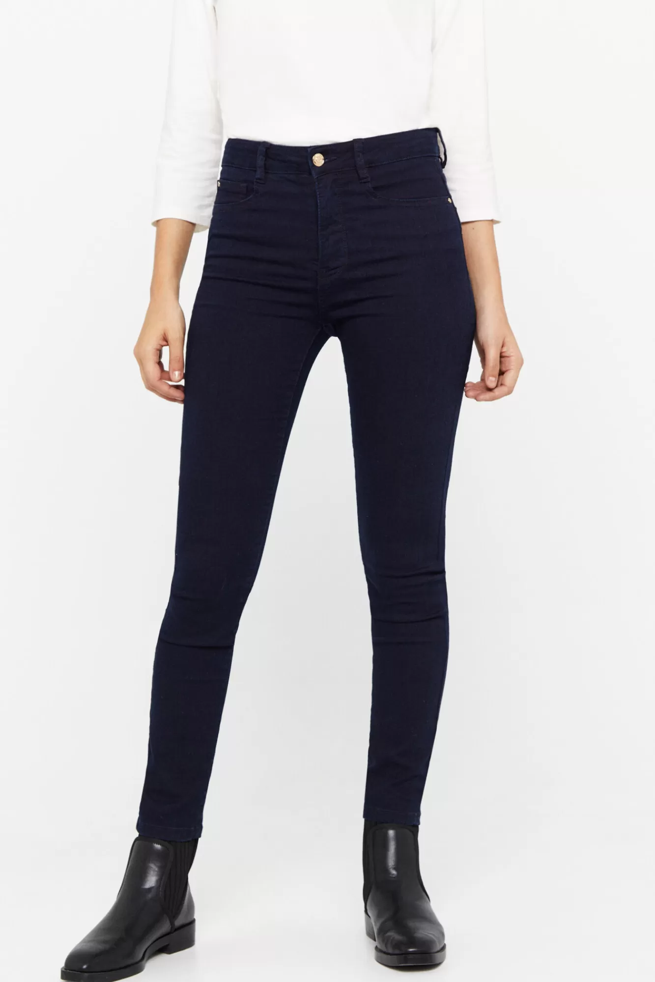 Cheap Cortefiel Sensational Fit Shaping Jeans Blue