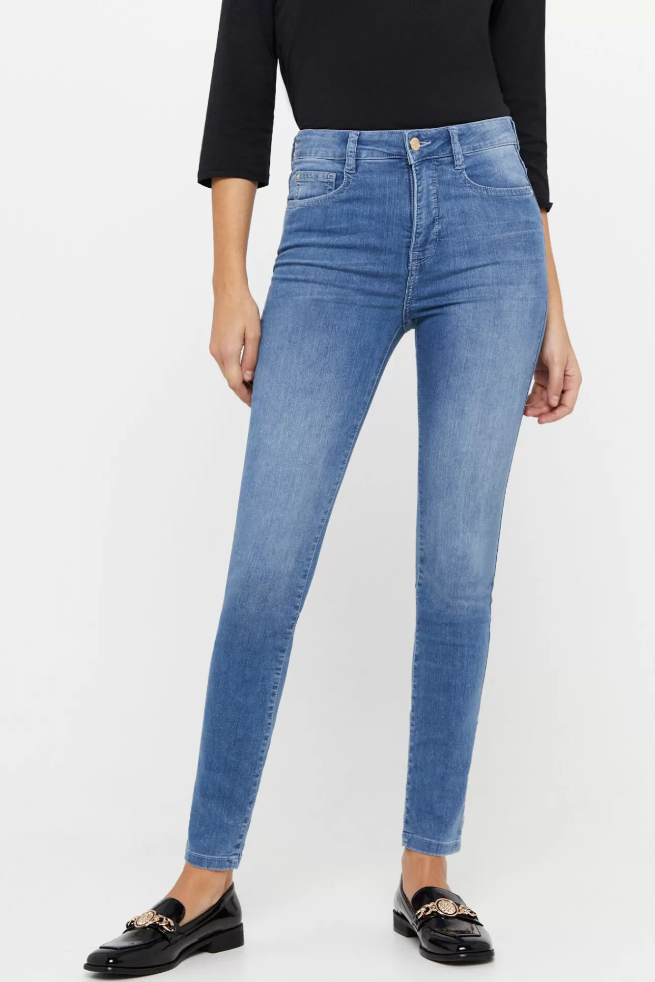 Store Cortefiel Sensational Fit Shaping Jeans Blue