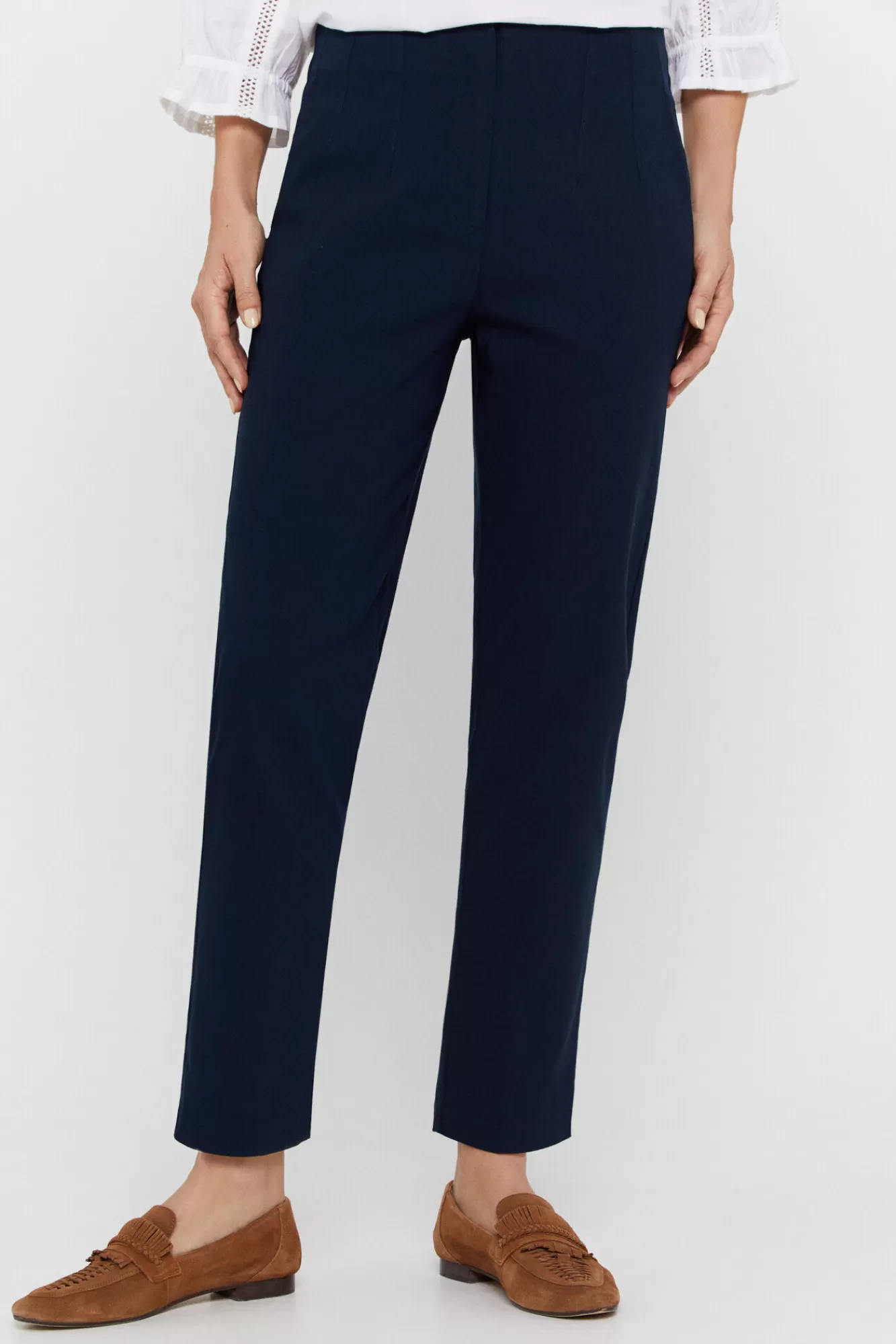 Store Cortefiel Skinny Trousers Navy