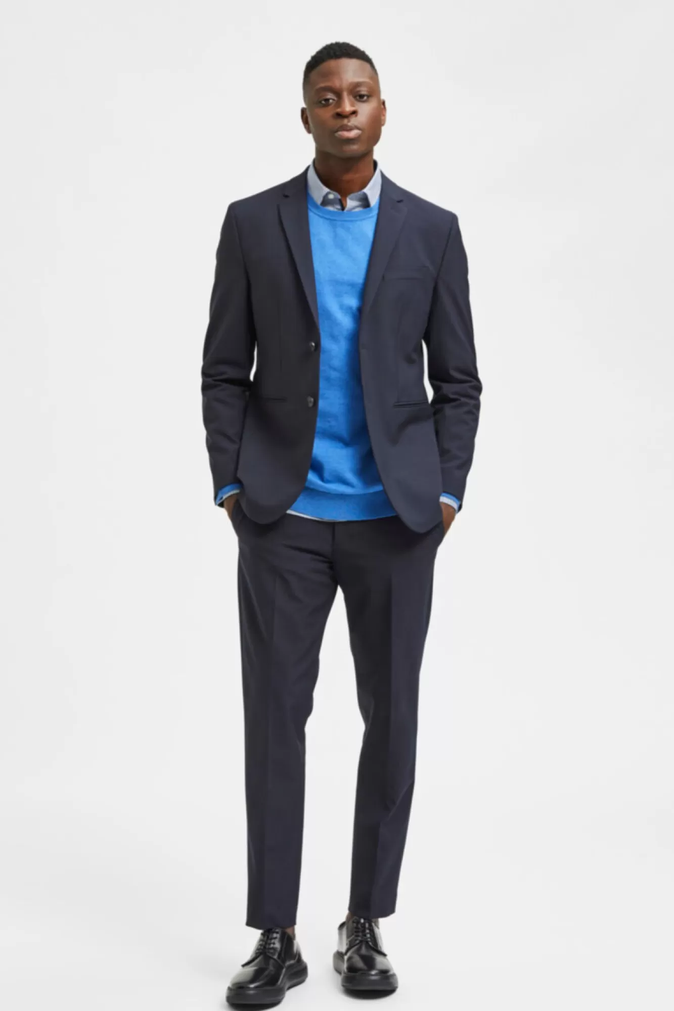 Clearance Selected Slim Fit Blazer Blue