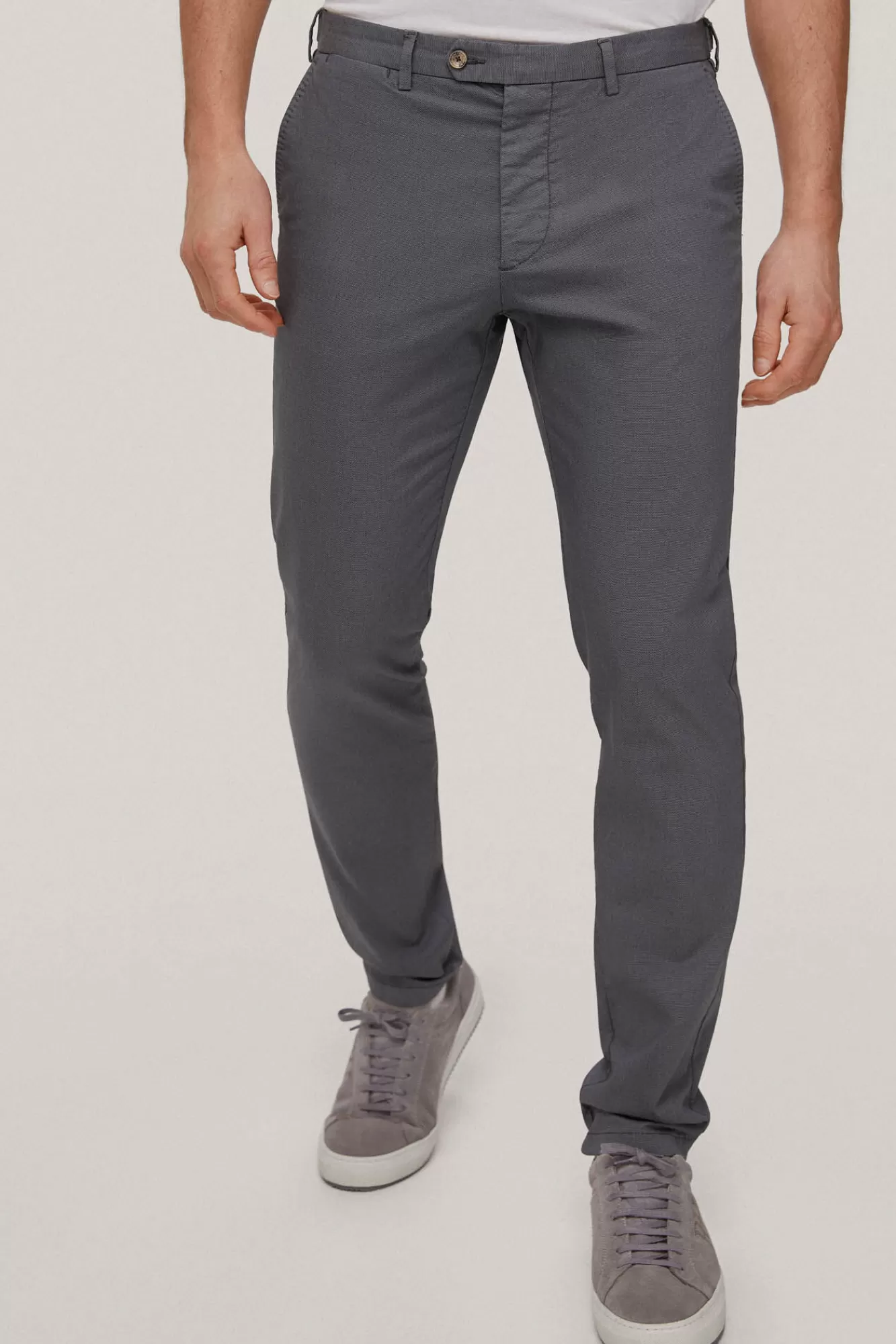 Online Pedro del Hierro Slim Fit Lightweight Chinos Grey