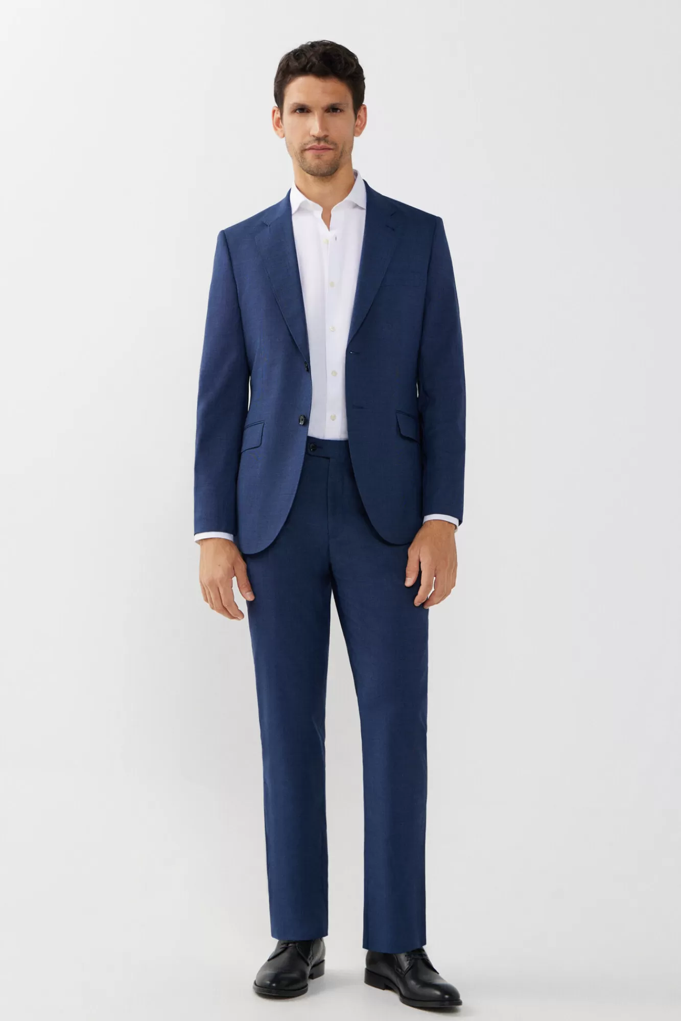 Hot Cortefiel Slim Fit Trousers Blue