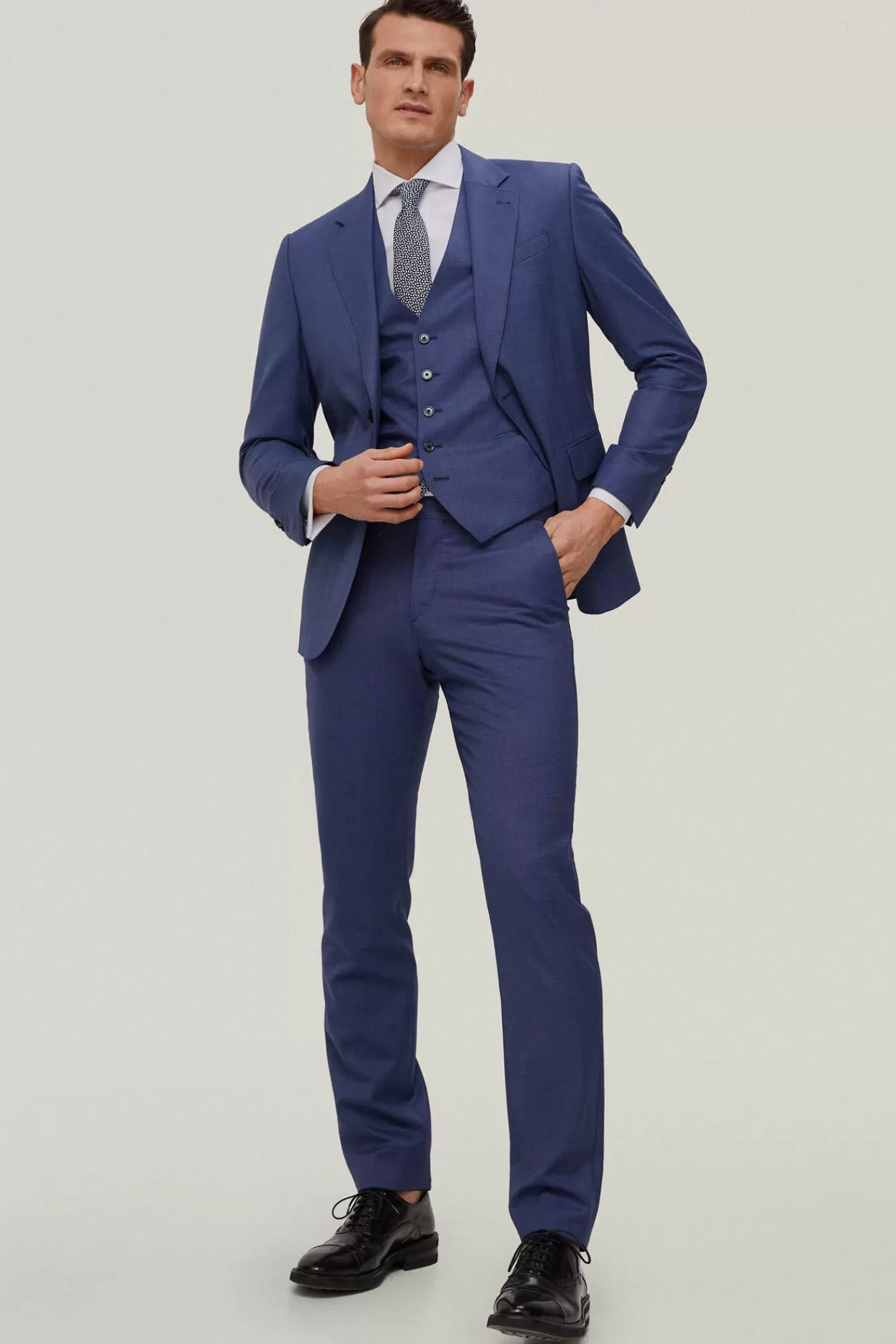 Store Pedro Del Hierro Slim Fit Waistcoat Blue