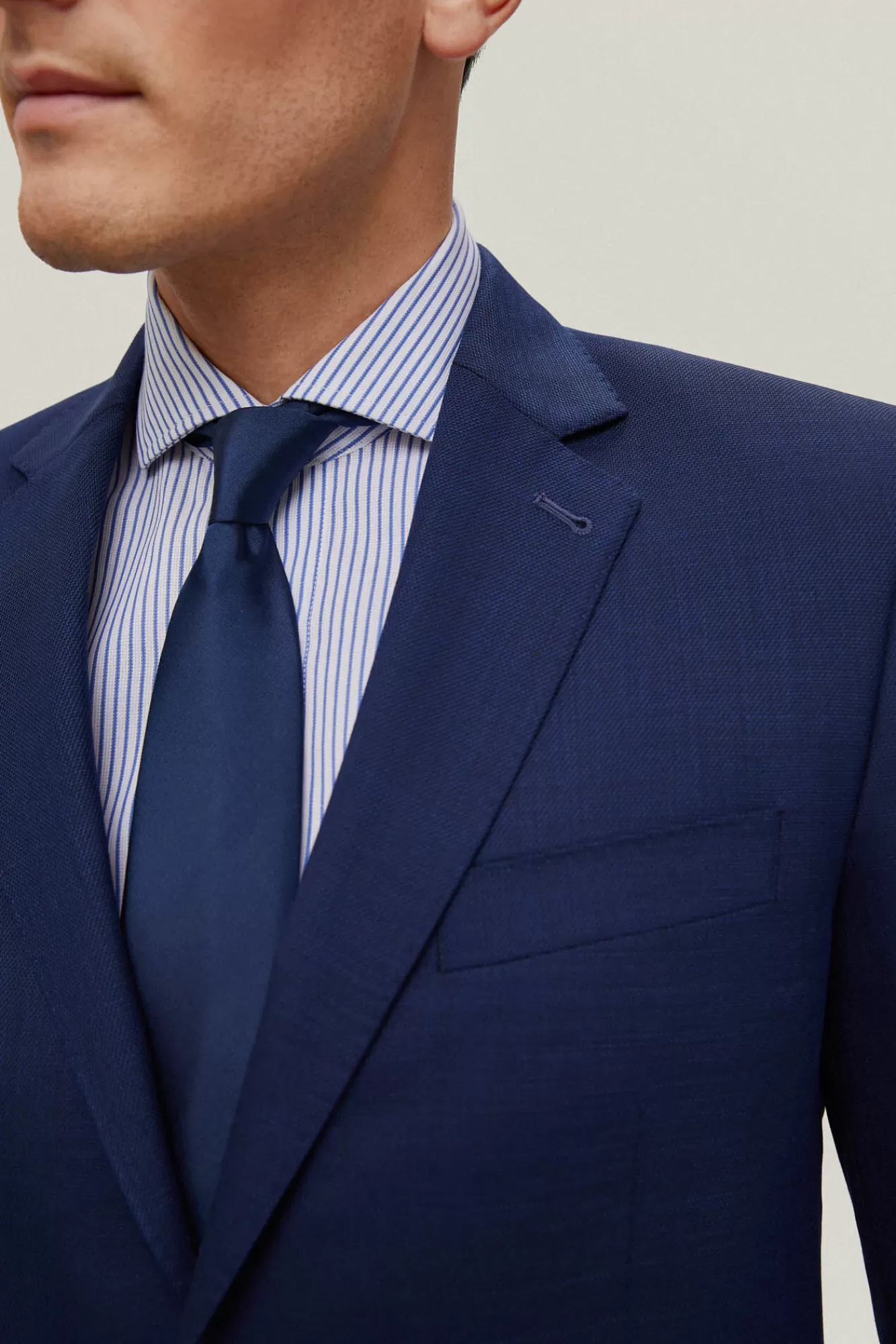 Hot Pedro del Hierro Tailored Fit Blazer Blue