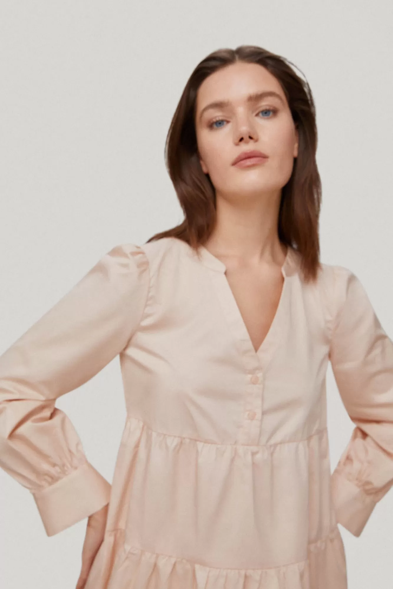 Outlet Pedro del Hierro Tiered Smock Pink