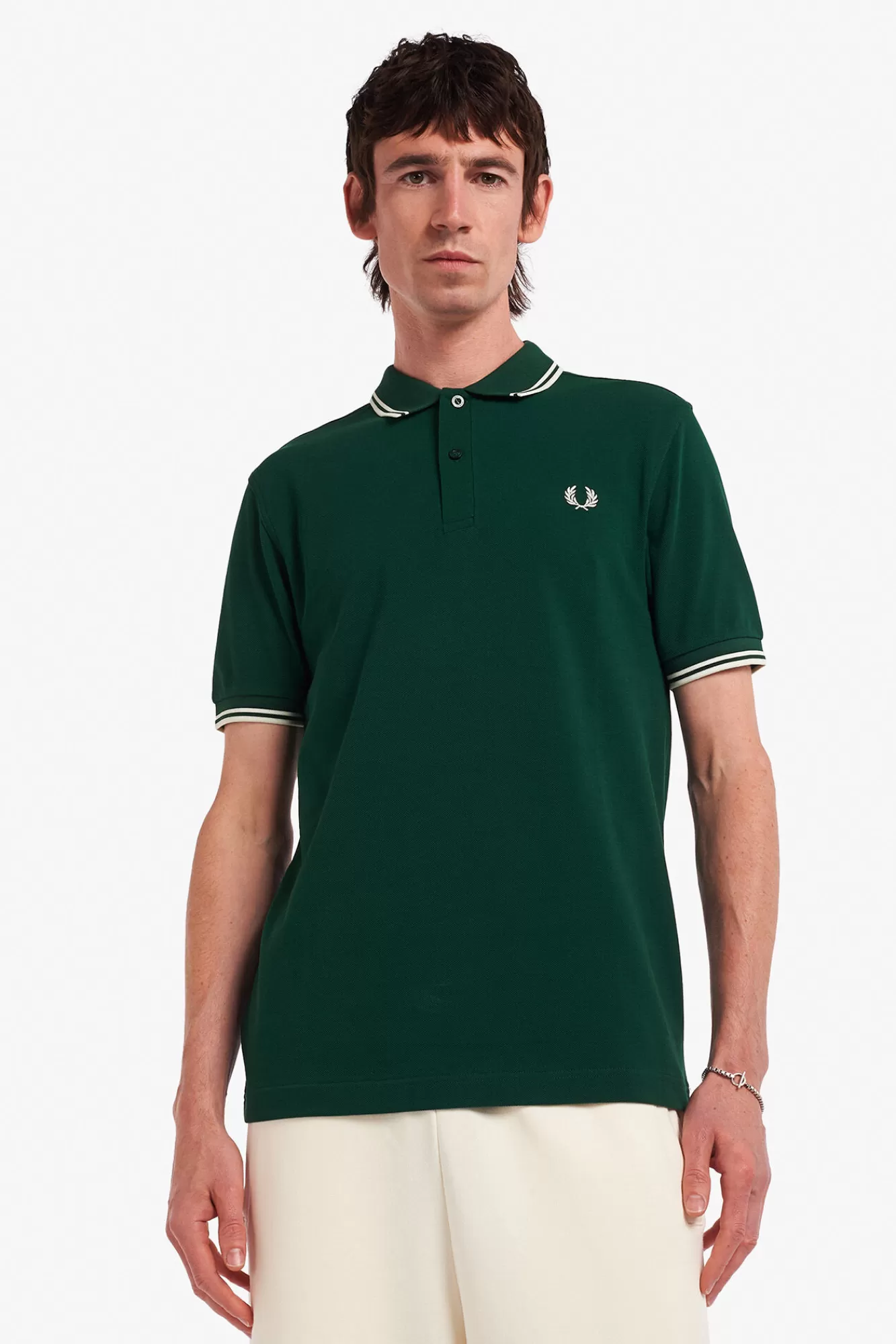 Best Fred Perry Twin Tipped Polo Shirt Green